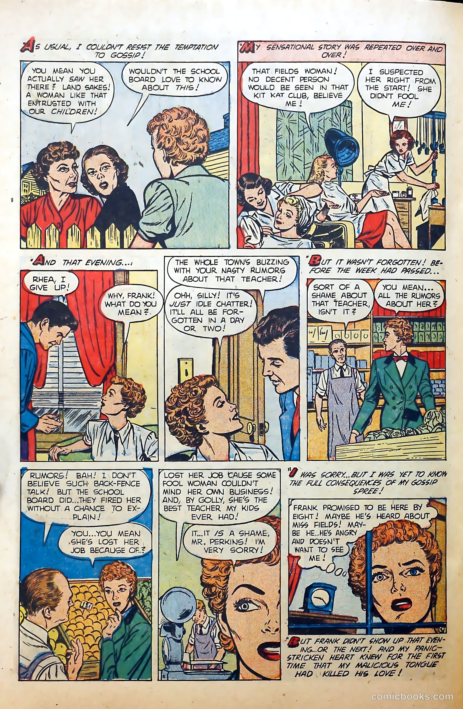 Today's Romance #6 (1952) — page 26 of 37