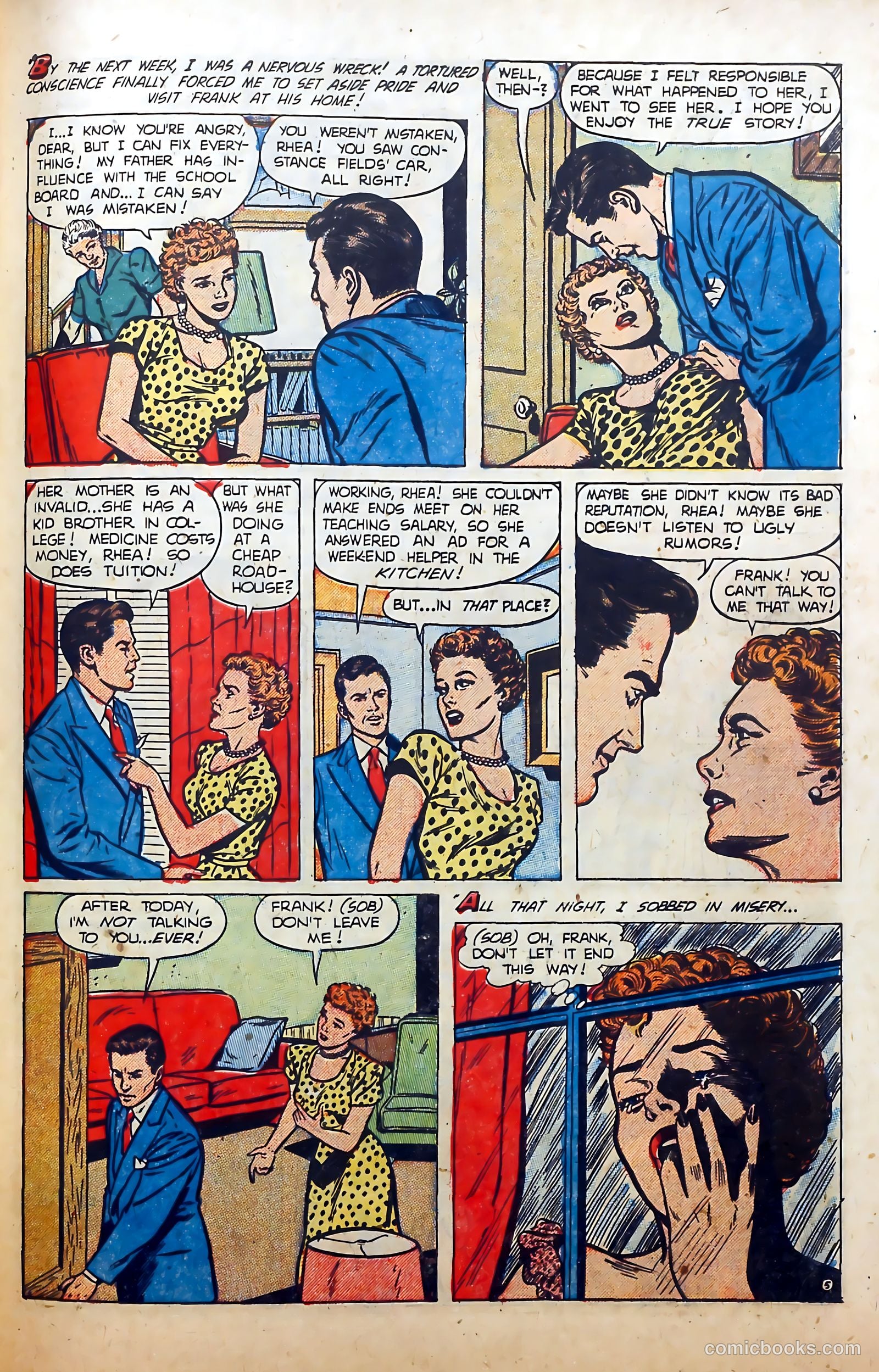 Today's Romance #6 (1952) — page 27 of 37
