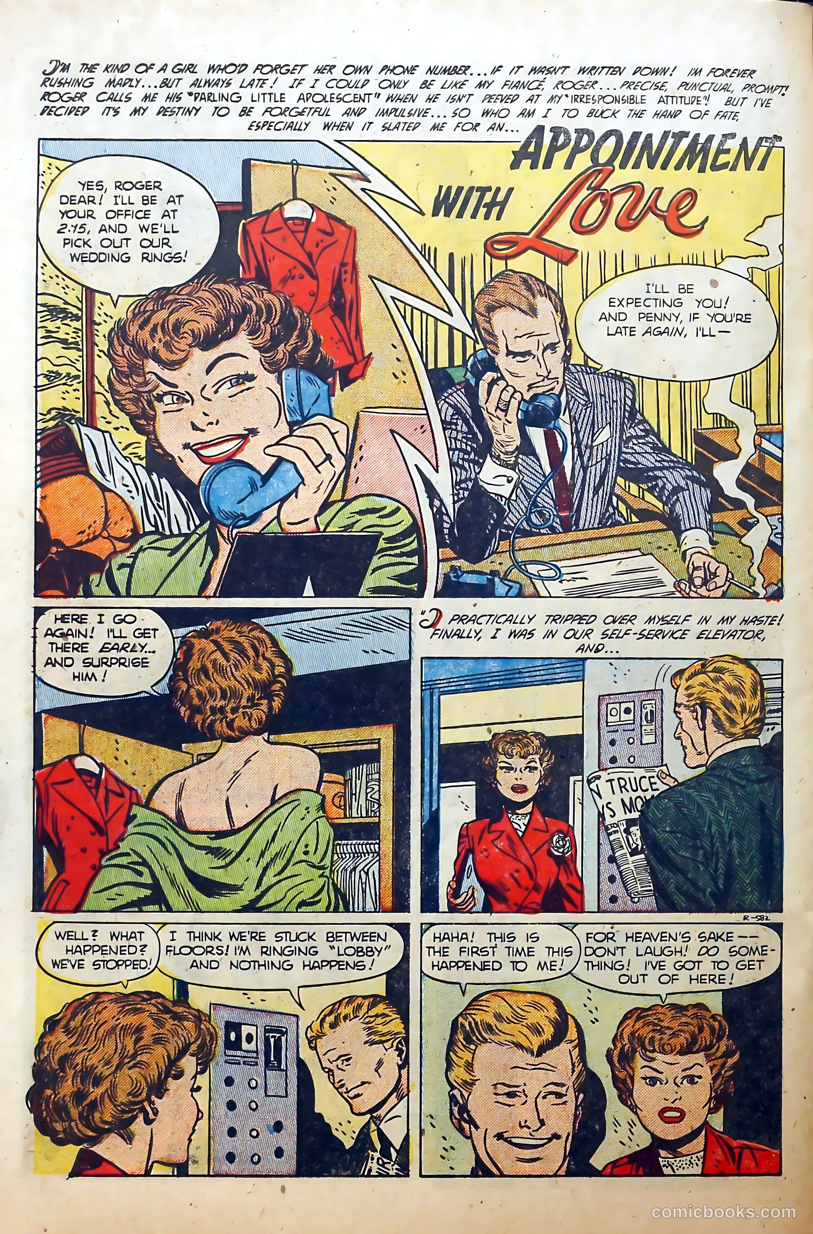Today's Romance #6 (1952) — page 30 of 37