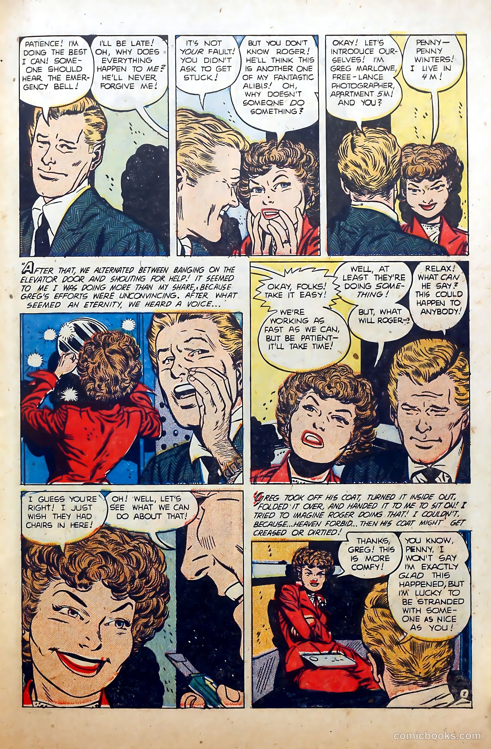 Today's Romance #6 (1952) — page 31 of 37