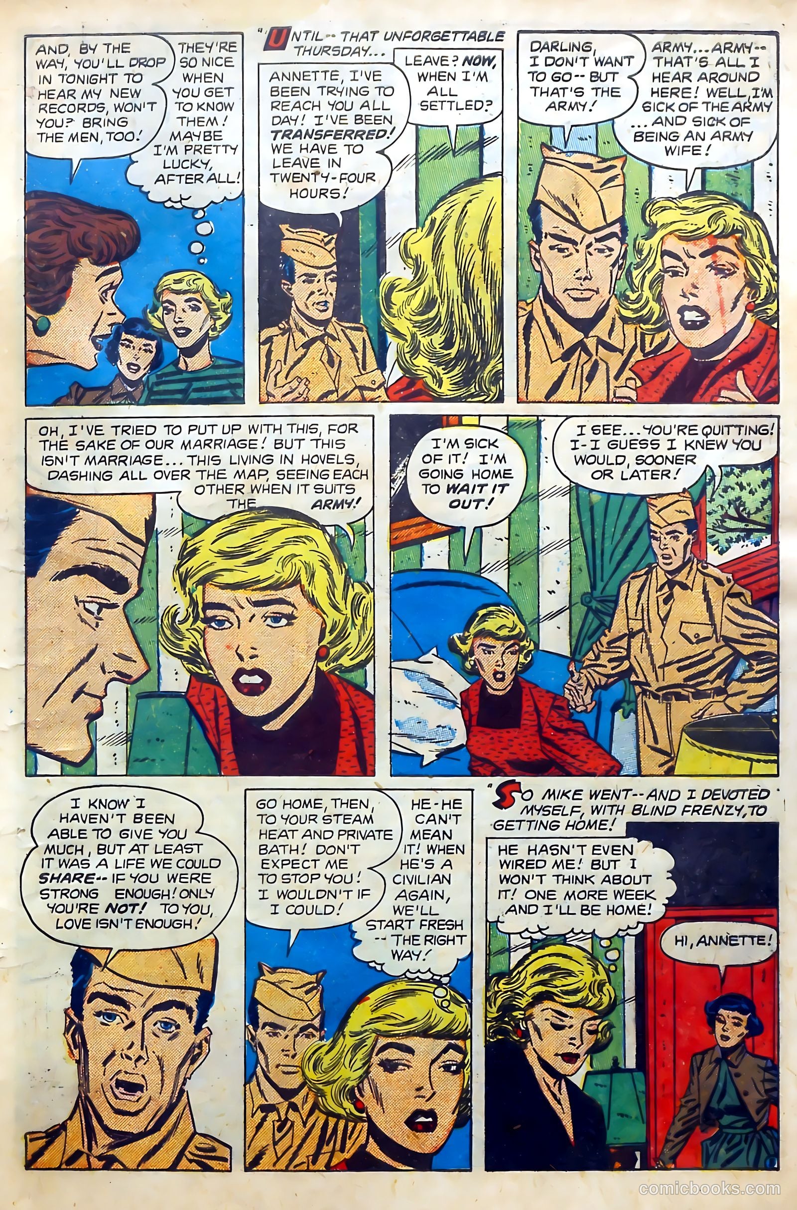 Today's Romance #7 (1952) — page 7 of 36