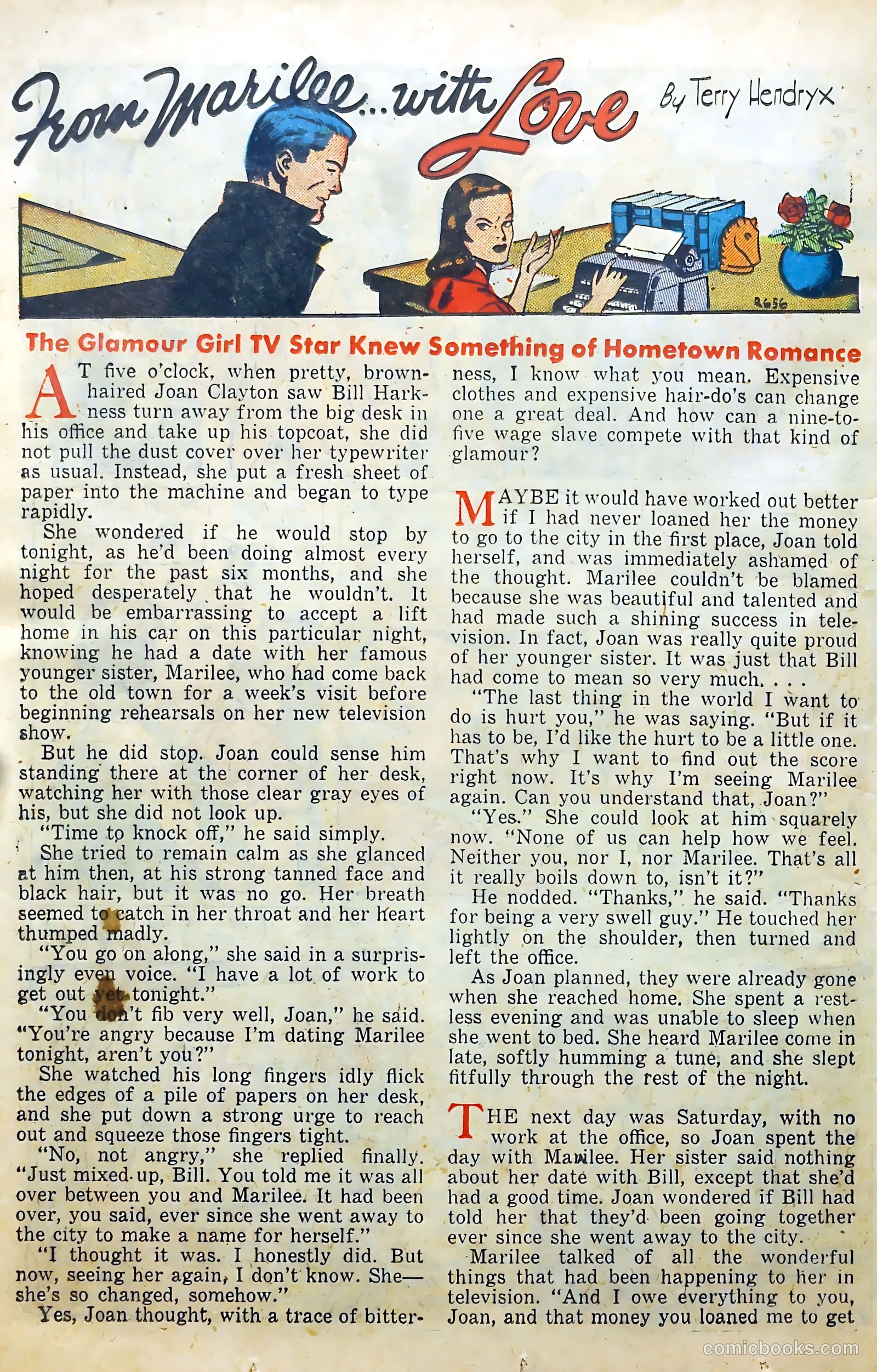 Today's Romance #7 (1952) — page 18 of 36