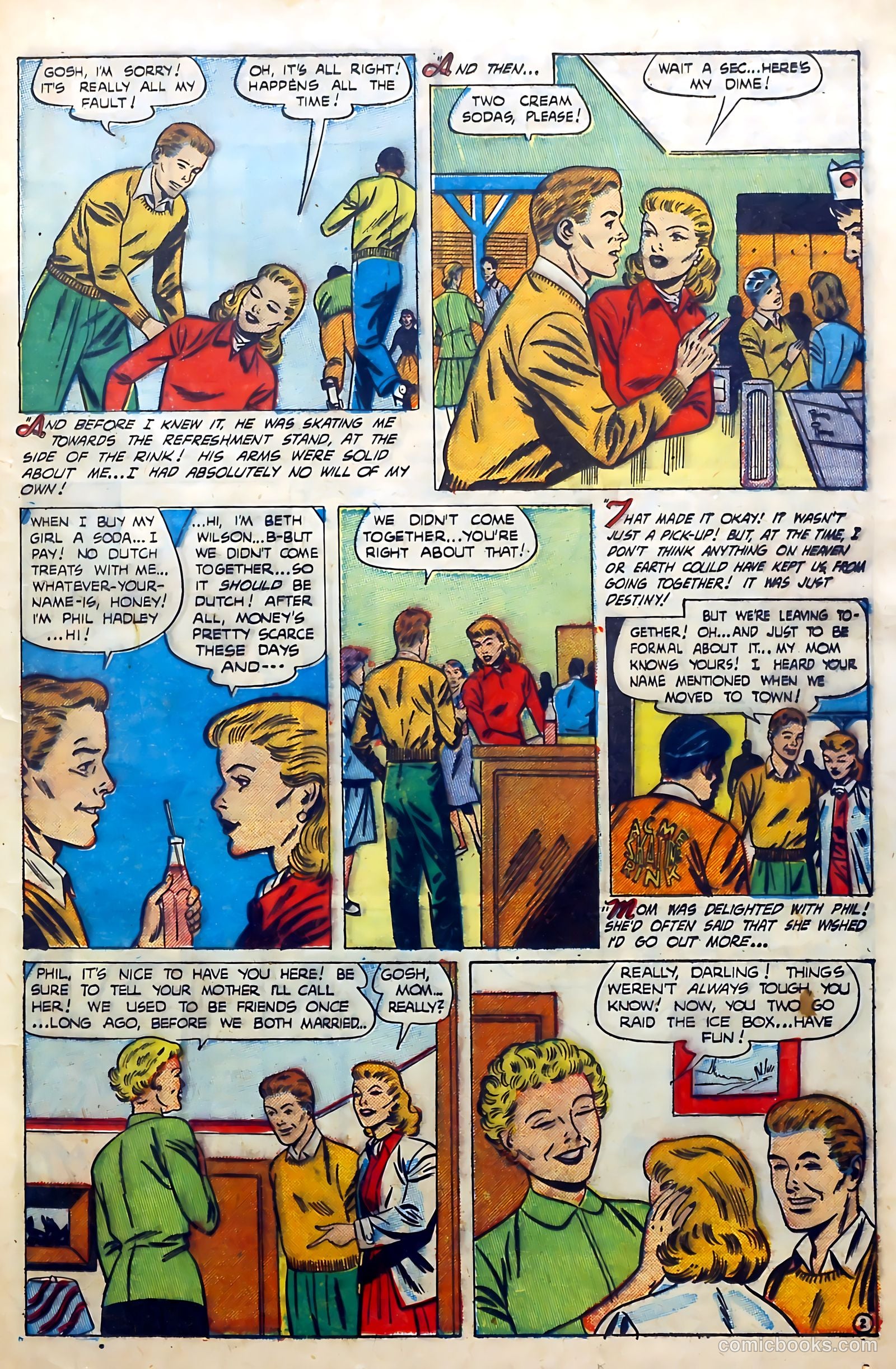 Today's Romance #7 (1952) — page 21 of 36