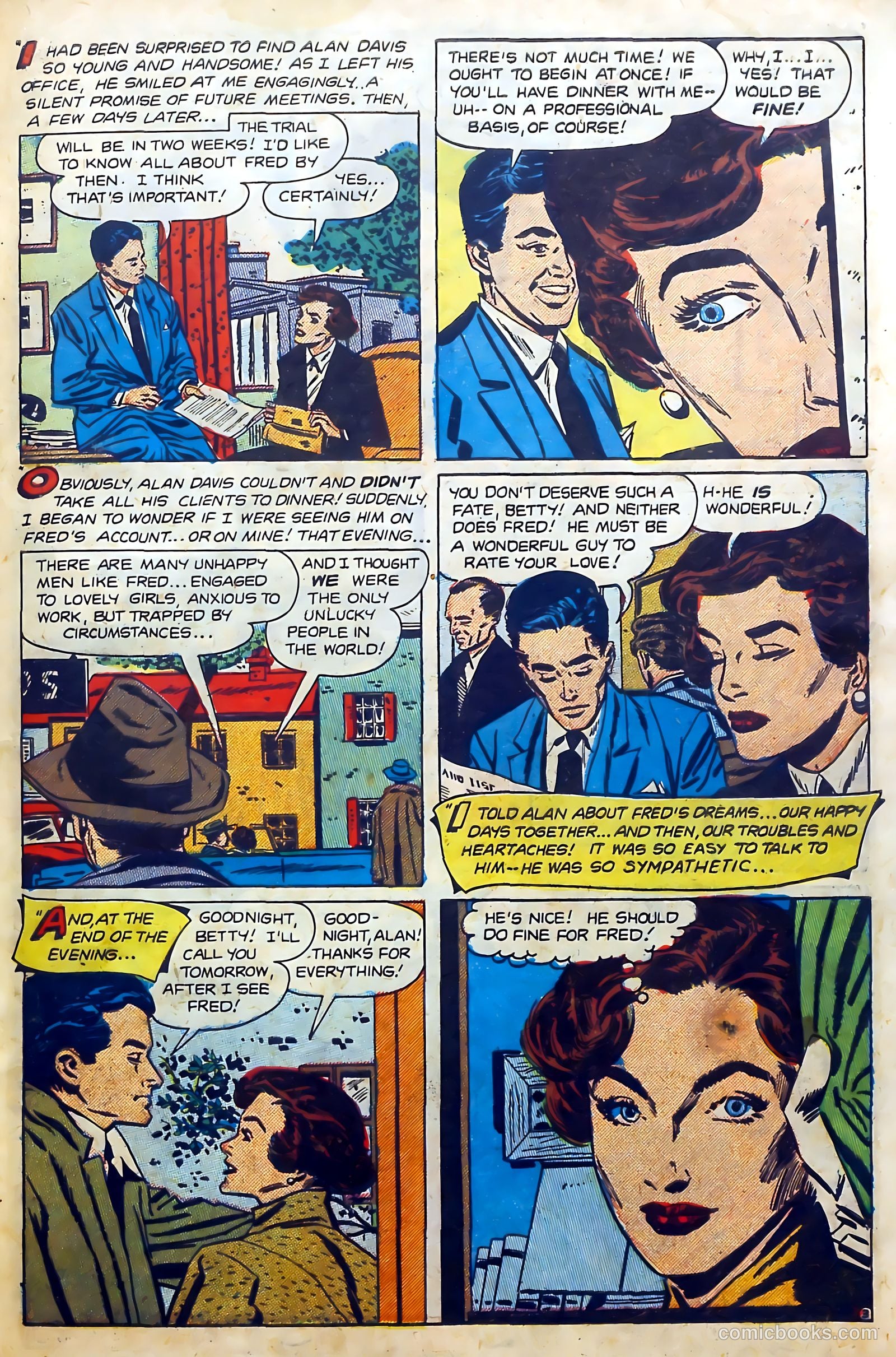 Today's Romance #7 (1952) — page 27 of 36
