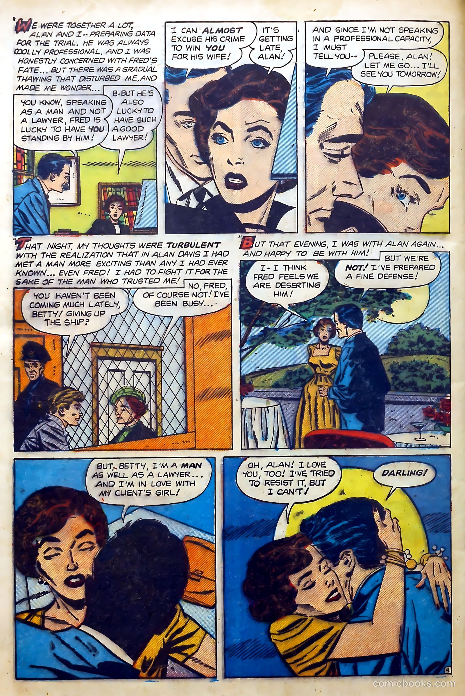 Today's Romance #7 (1952) — page 28 of 36