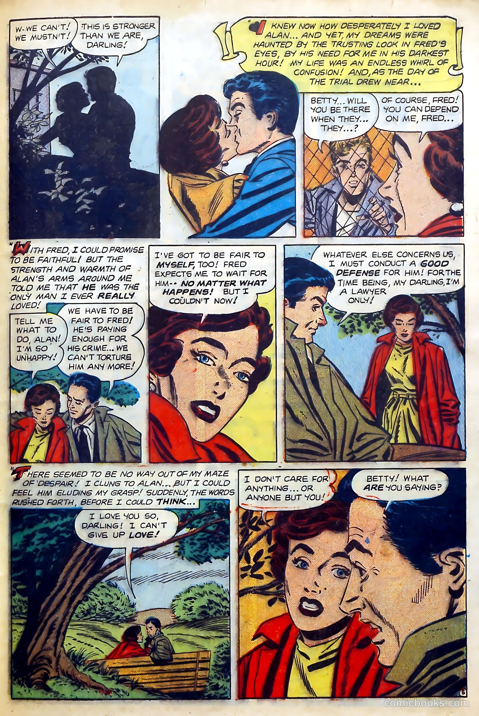 Today's Romance #7 (1952) — page 29 of 36