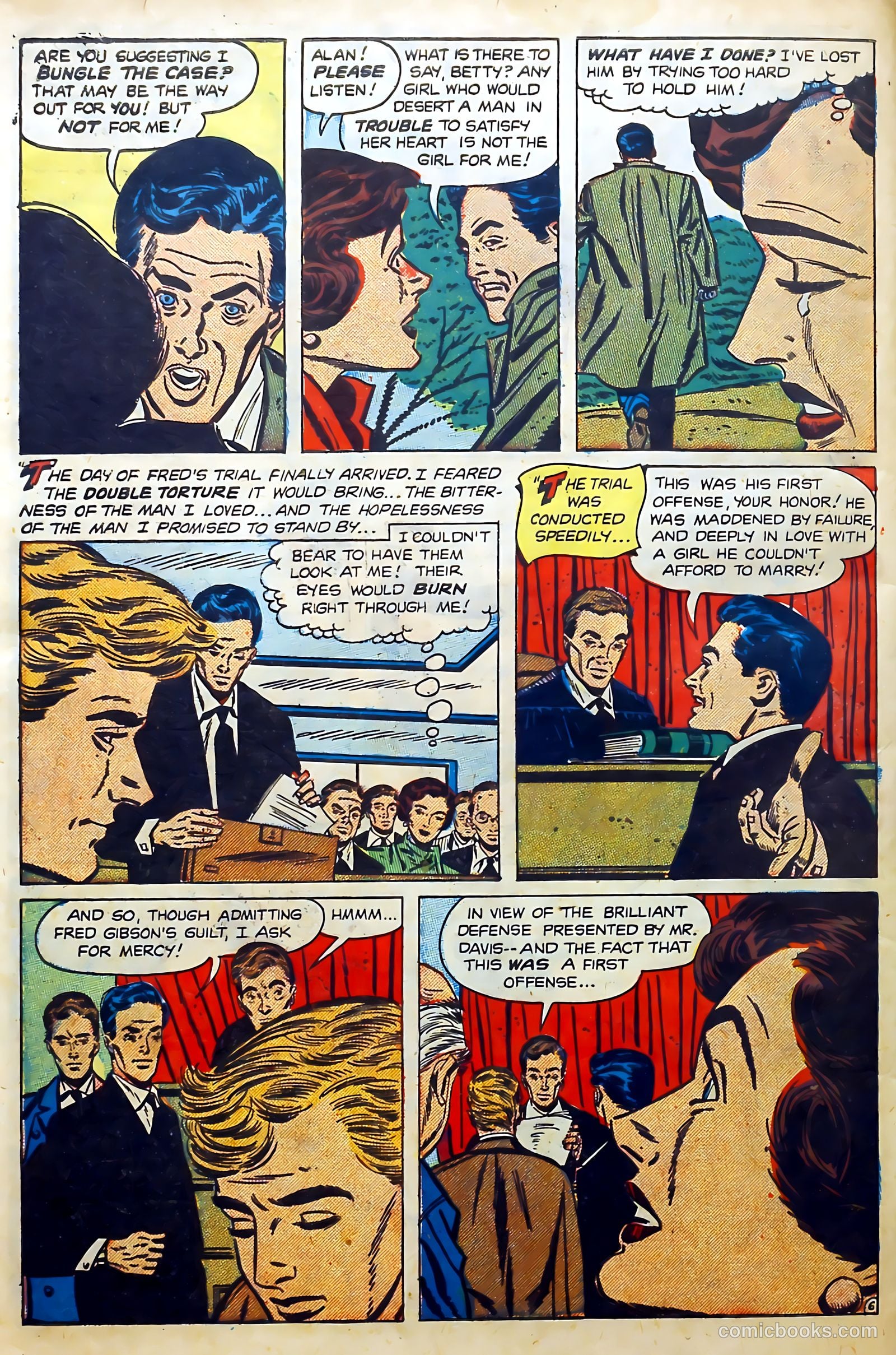 Today's Romance #7 (1952) — page 30 of 36