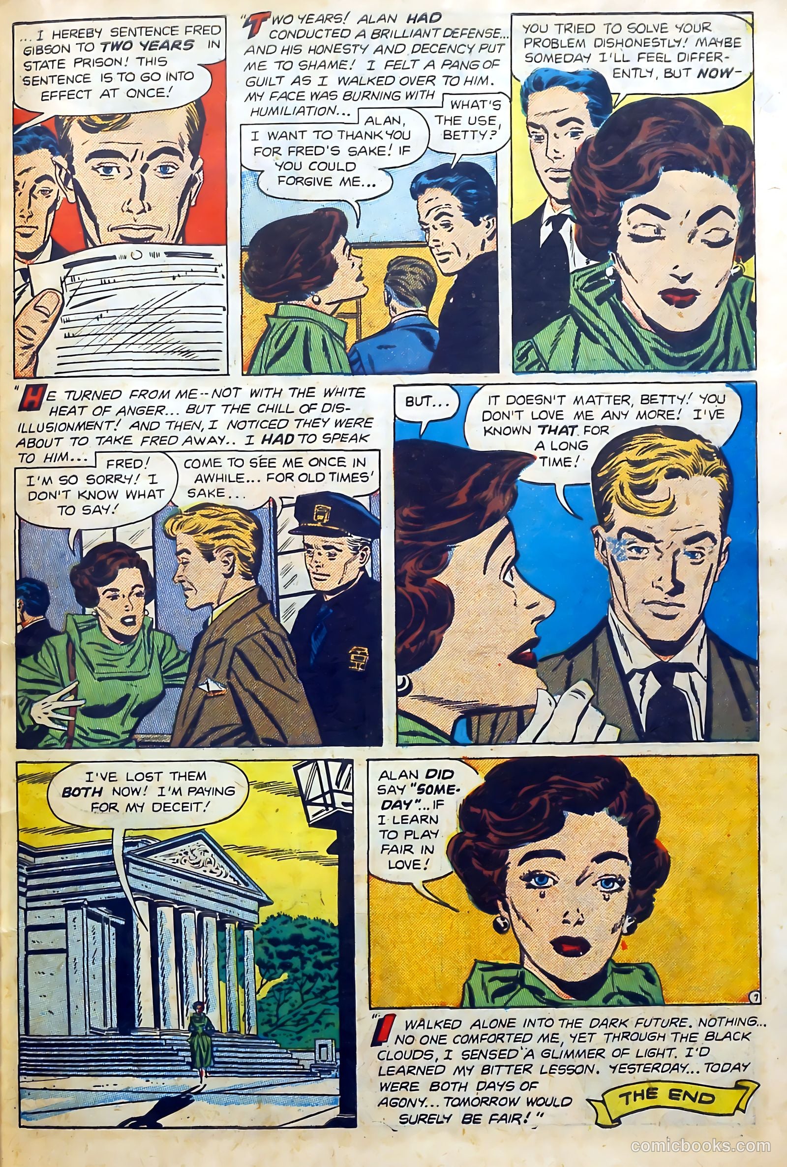 Today's Romance #7 (1952) — page 31 of 36