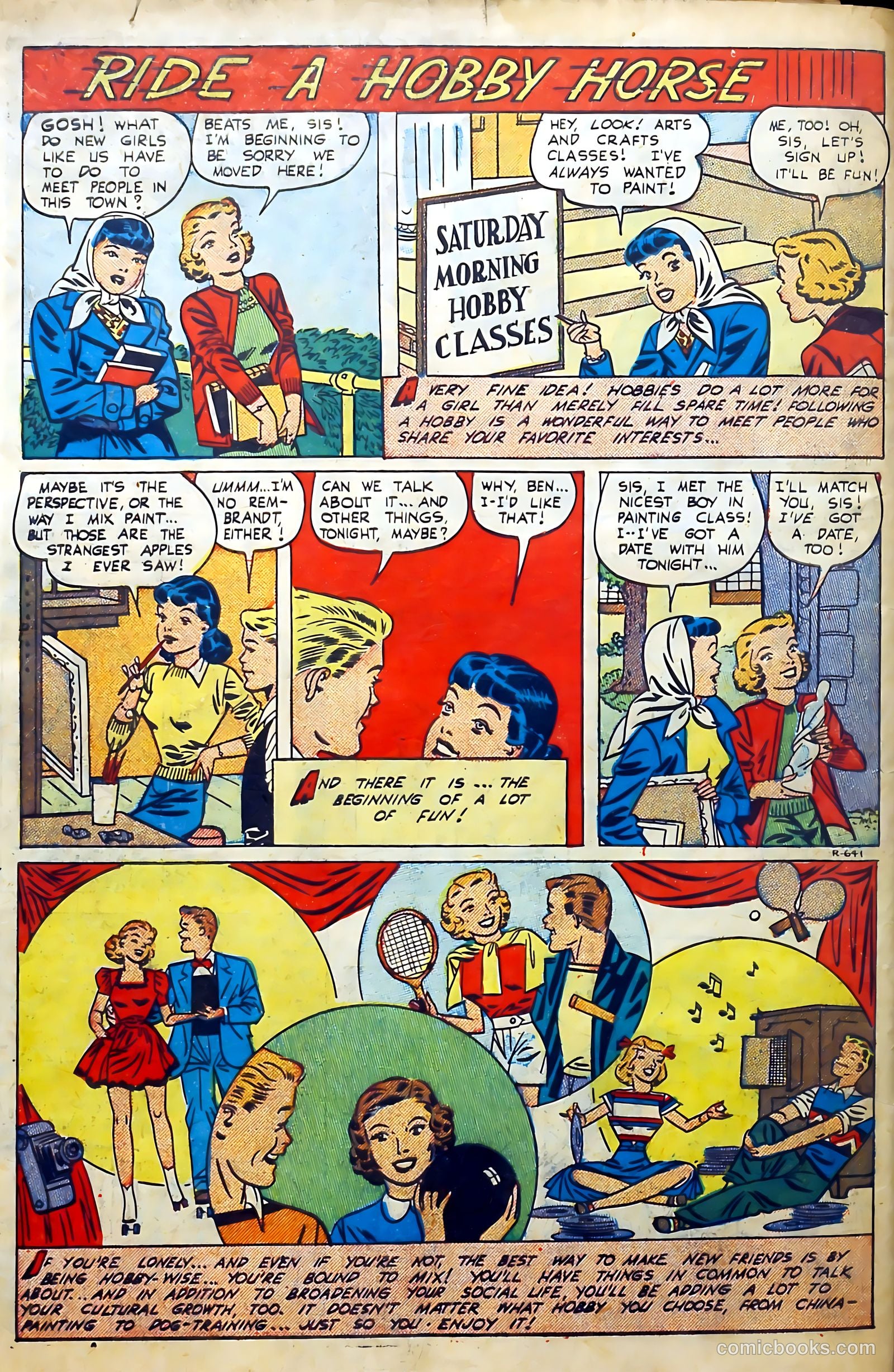 Today's Romance #7 (1952) — page 34 of 36