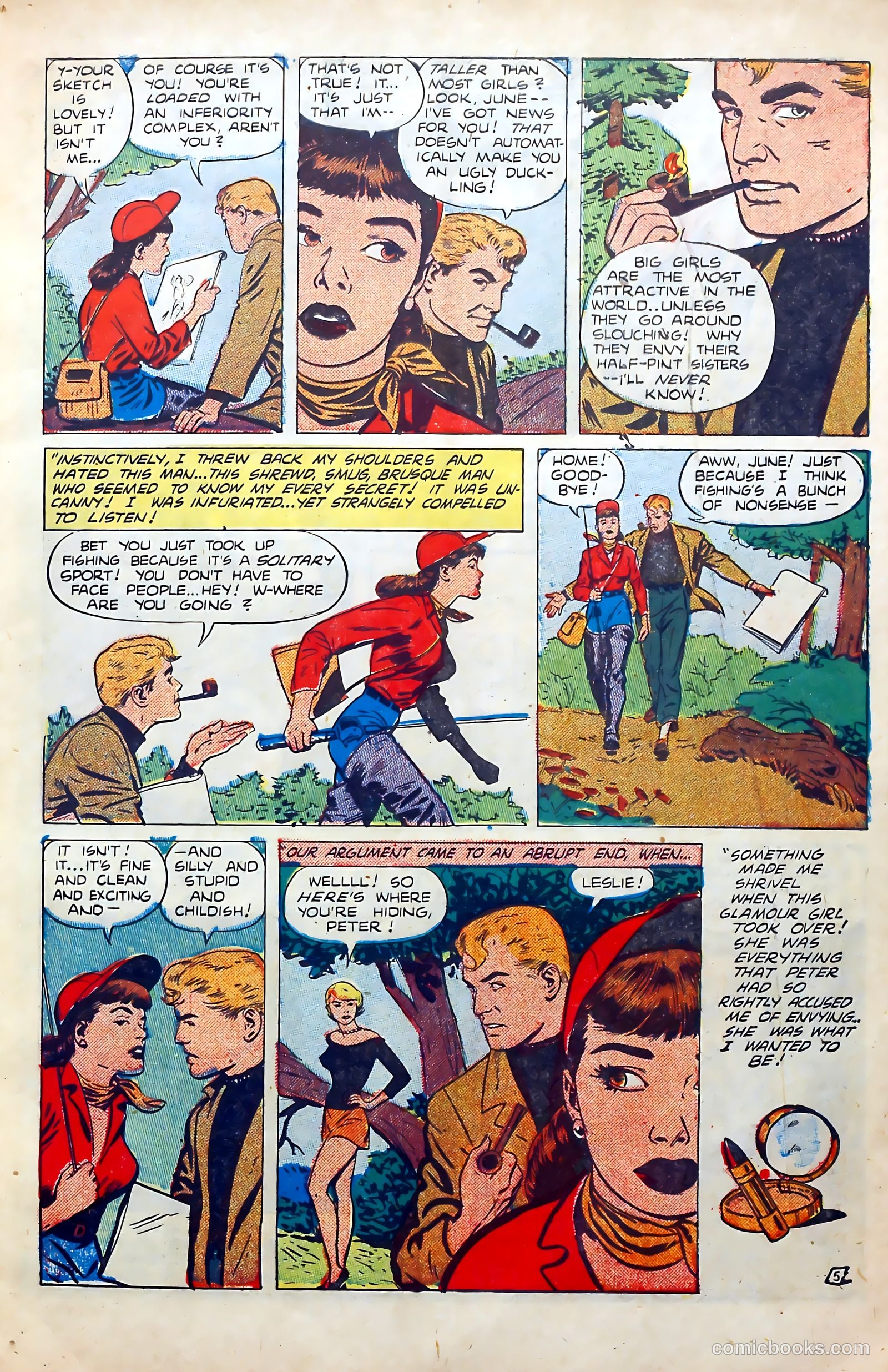 Today's Romance #8 (1952) — page 7 of 36