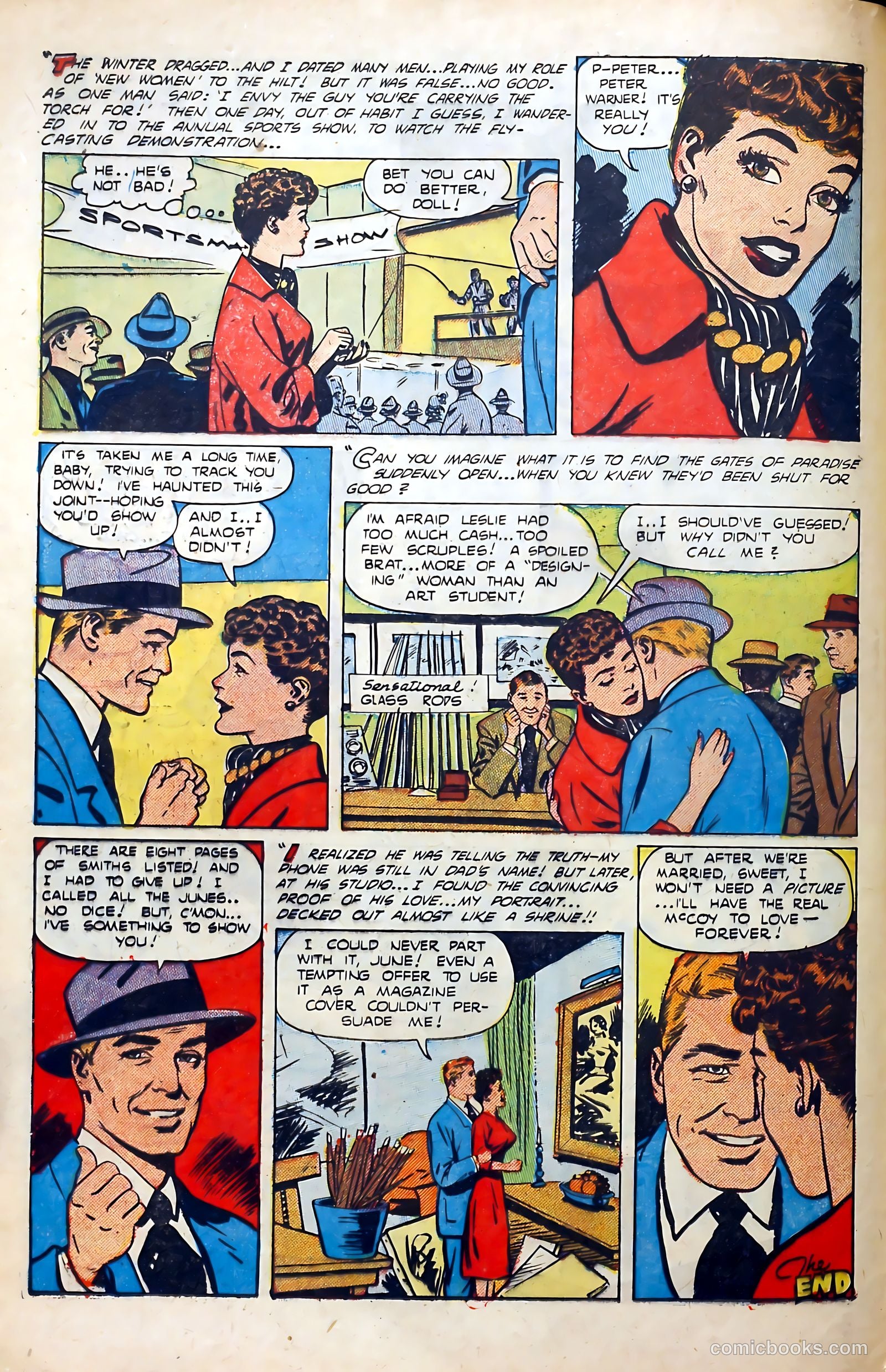 Today's Romance #8 (1952) — page 12 of 36