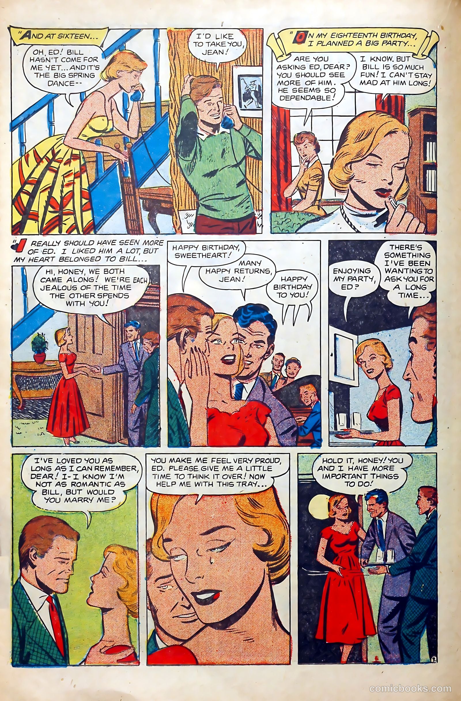 Today's Romance #8 (1952) — page 14 of 36