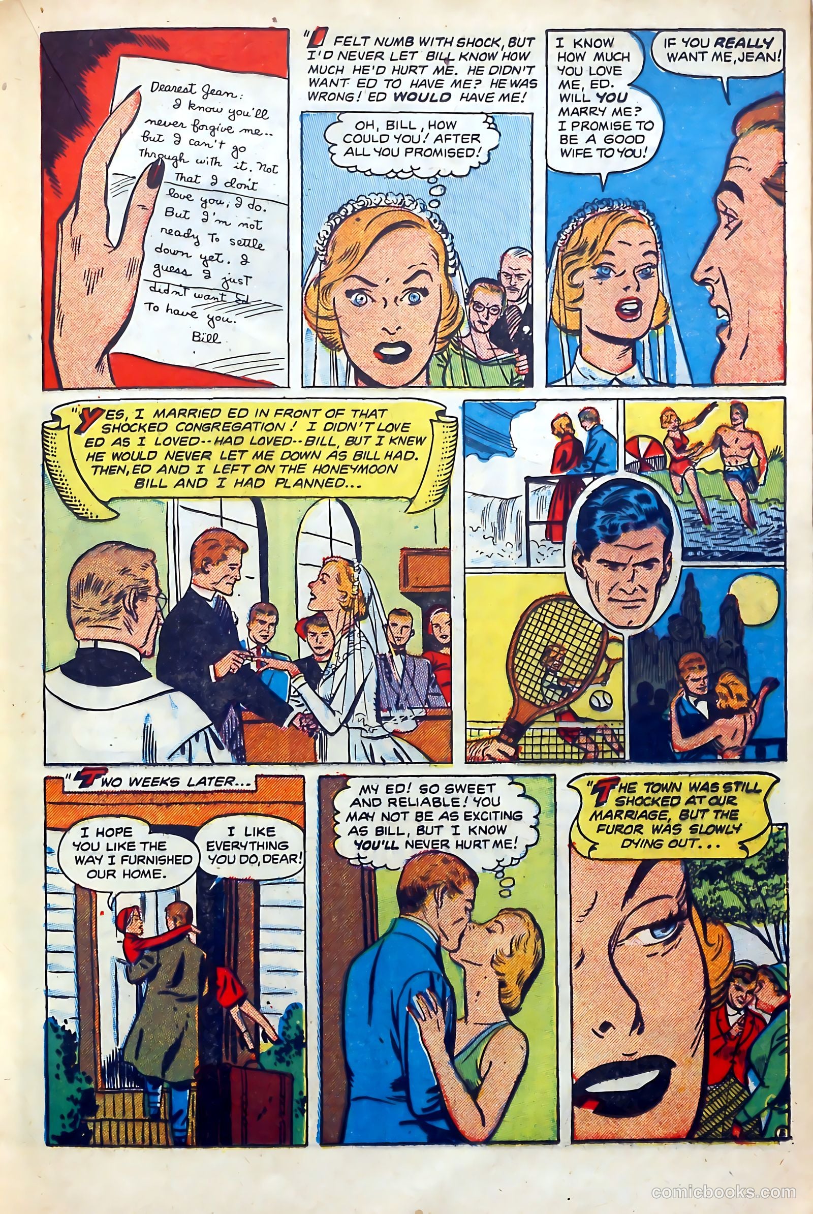 Today's Romance #8 (1952) — page 17 of 36