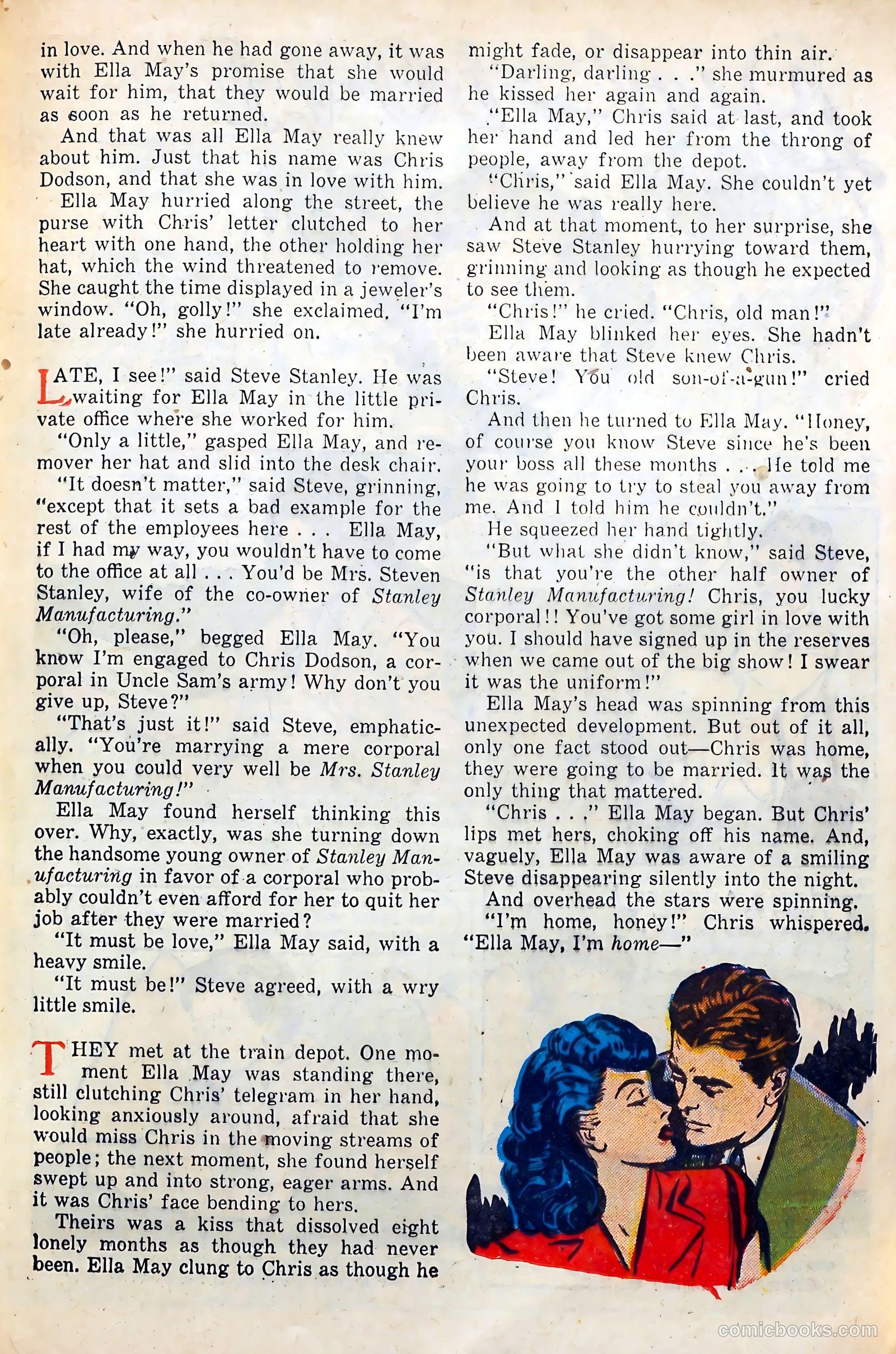 Today's Romance #8 (1952) — page 21 of 36
