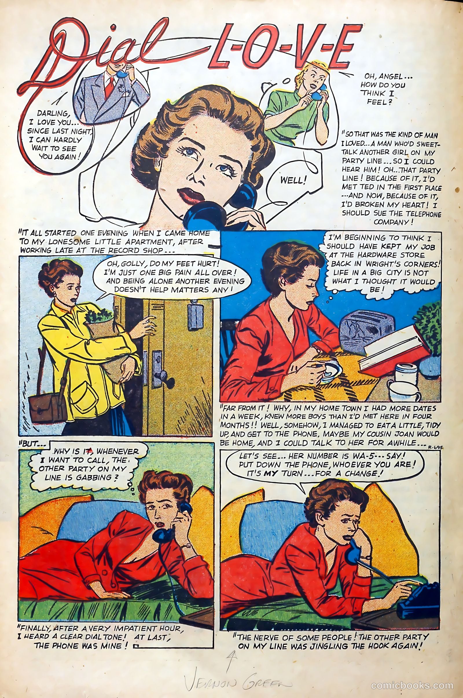 Today's Romance #8 (1952) — page 22 of 36