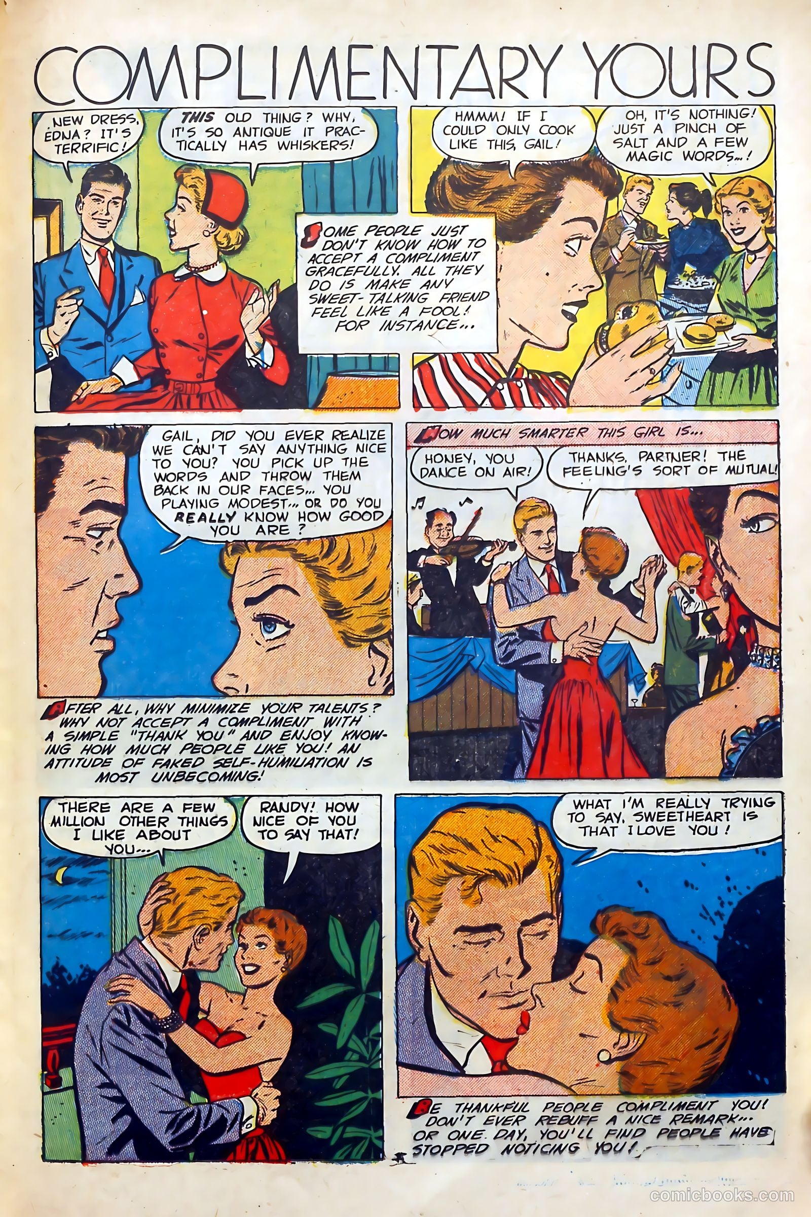 Today's Romance #8 (1952) — page 25 of 36