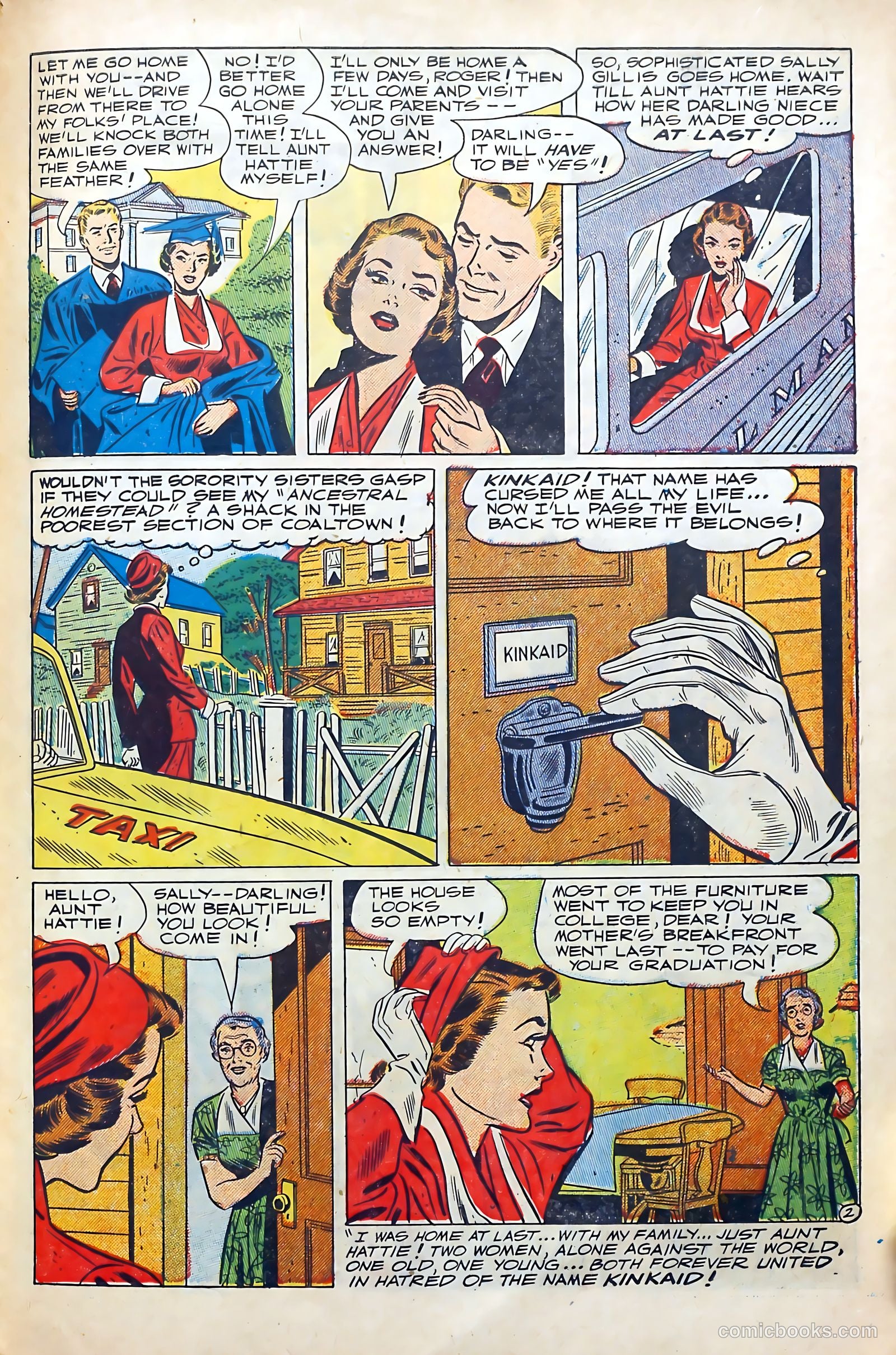 Today's Romance #8 (1952) — page 27 of 36