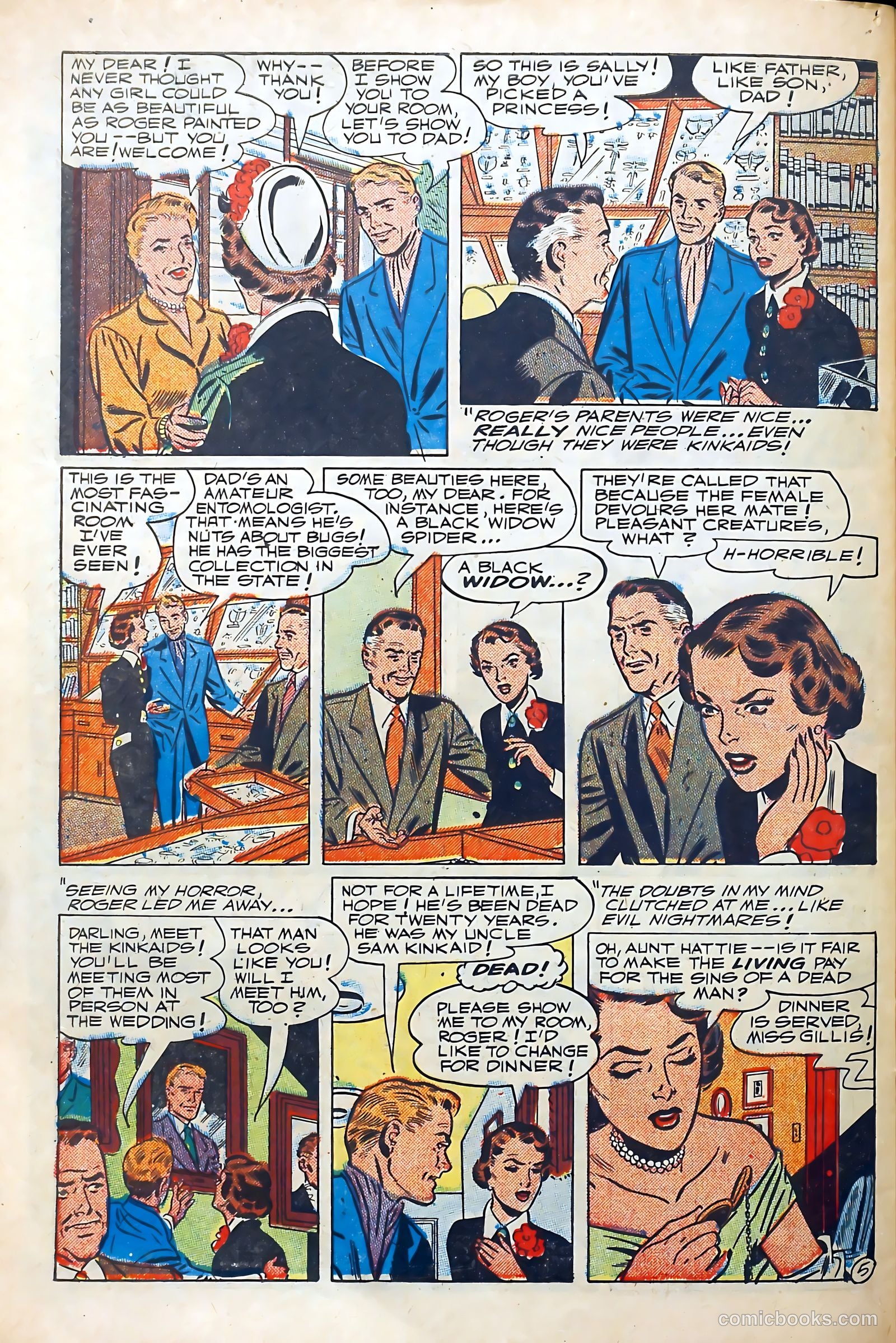 Today's Romance #8 (1952) — page 30 of 36