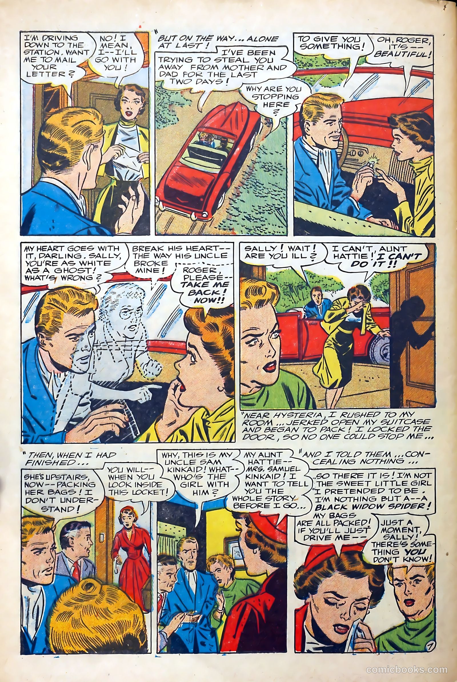 Today's Romance #8 (1952) — page 32 of 36