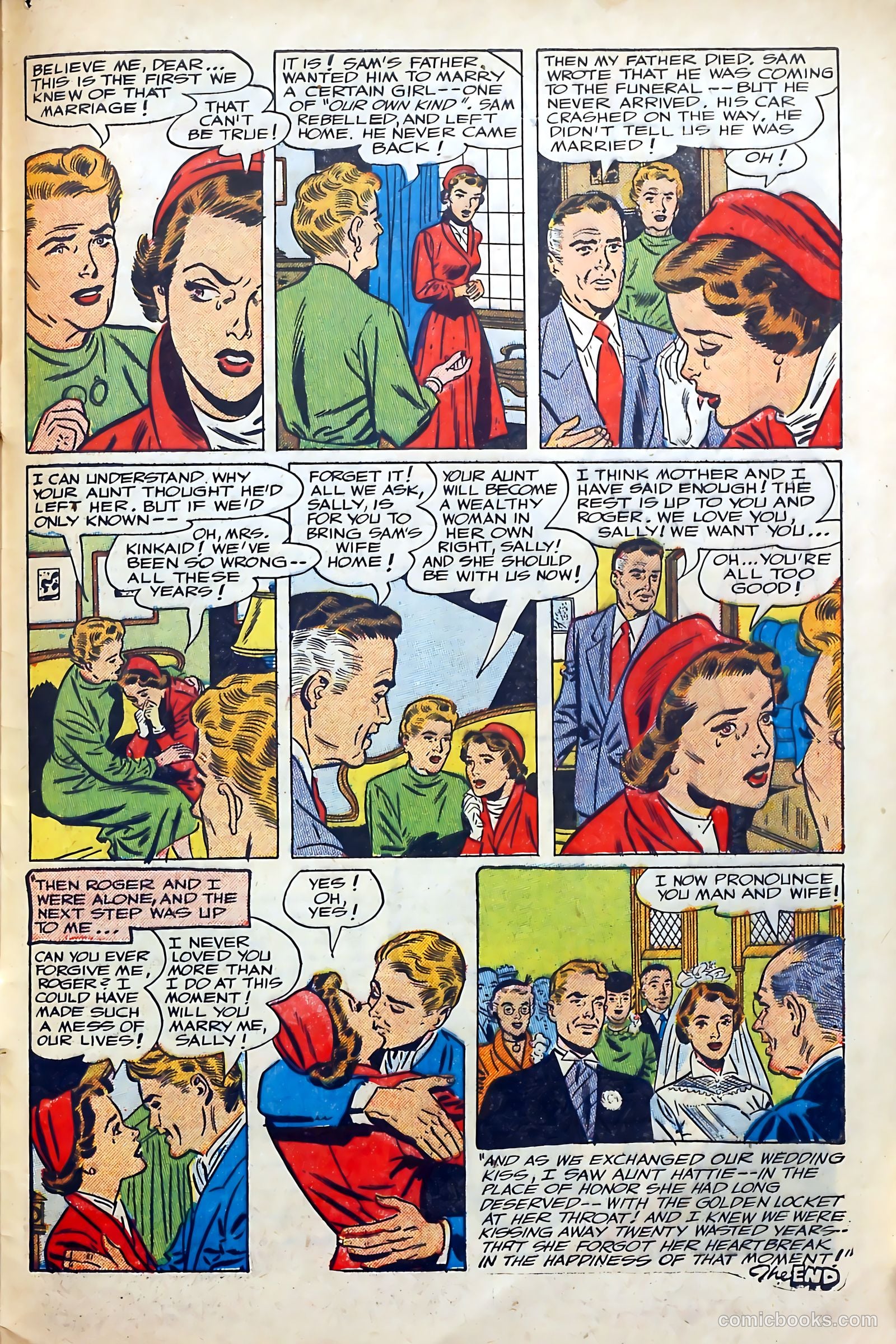 Today's Romance #8 (1952) — page 33 of 36