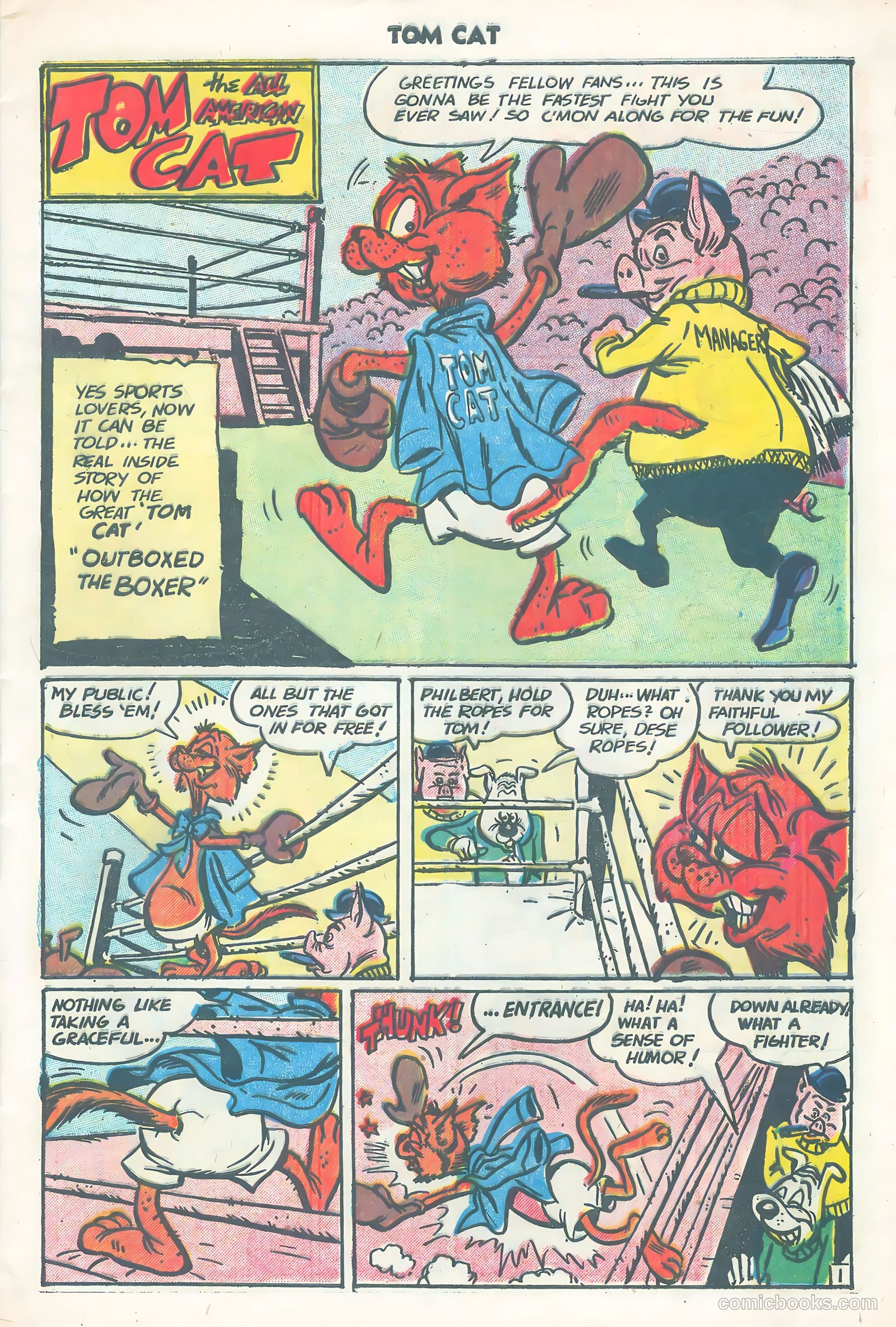 Tom Cat #4 (1956) — page 5 of 36