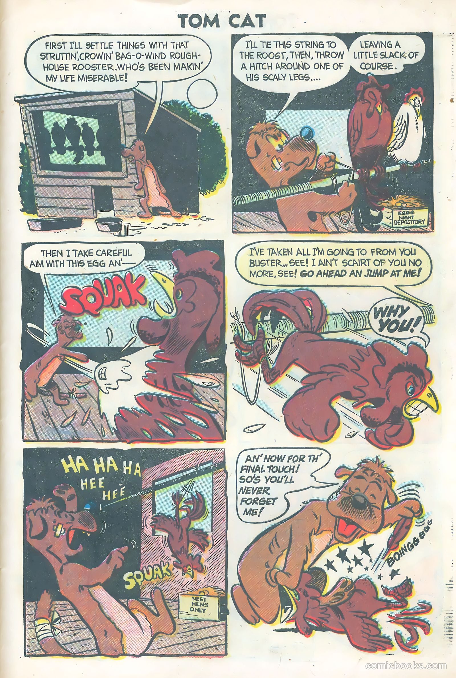 Tom Cat #4 (1956) — page 29 of 36