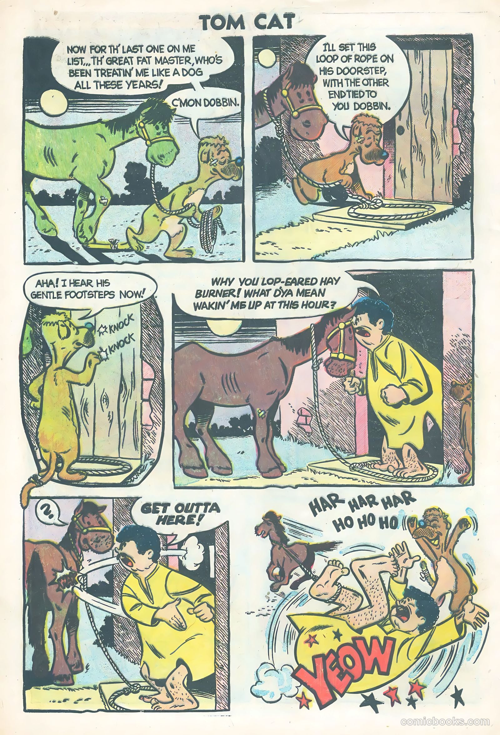 Tom Cat #4 (1956) — page 32 of 36
