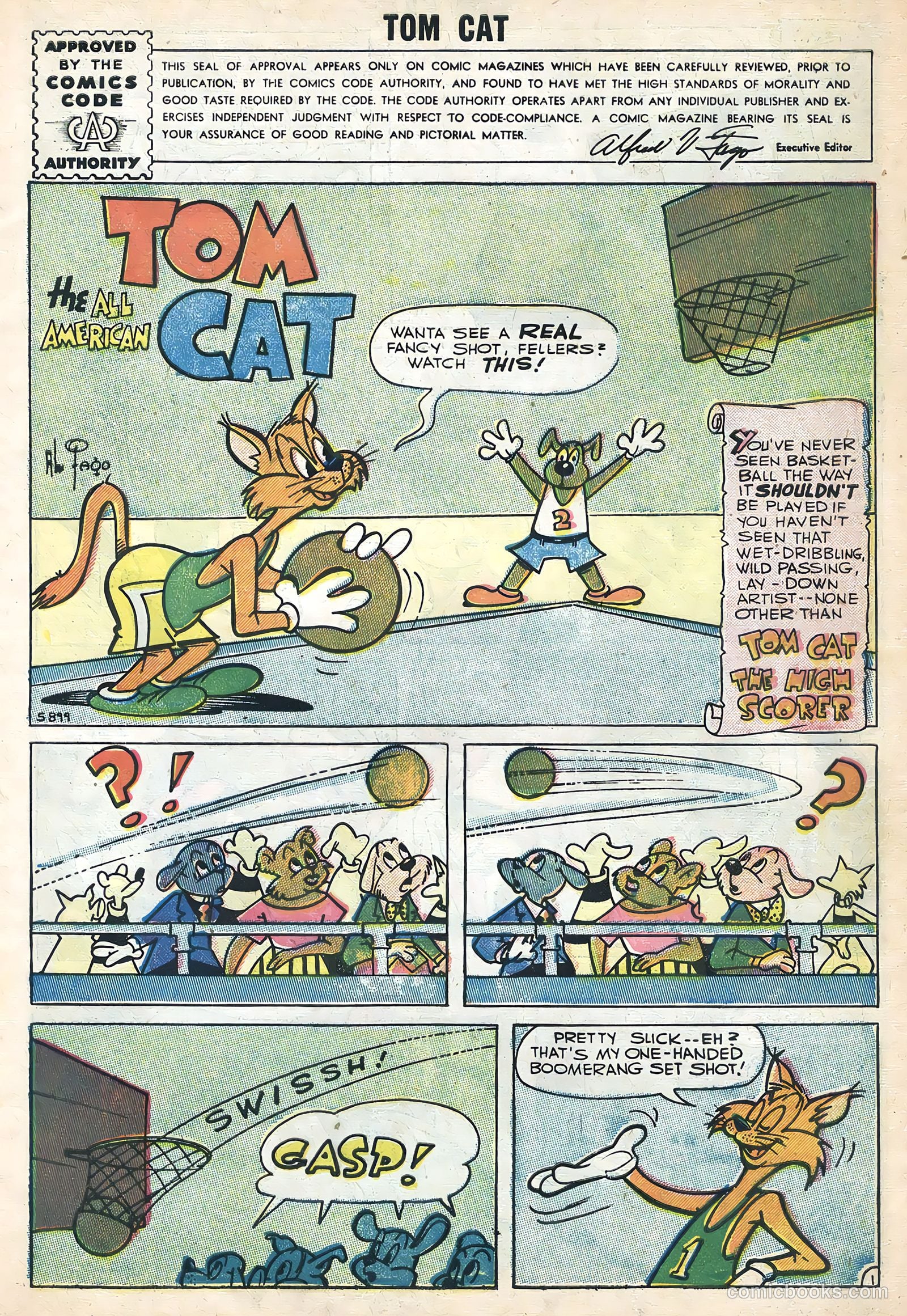 Tom Cat #5 (1956) — page 3 of 36