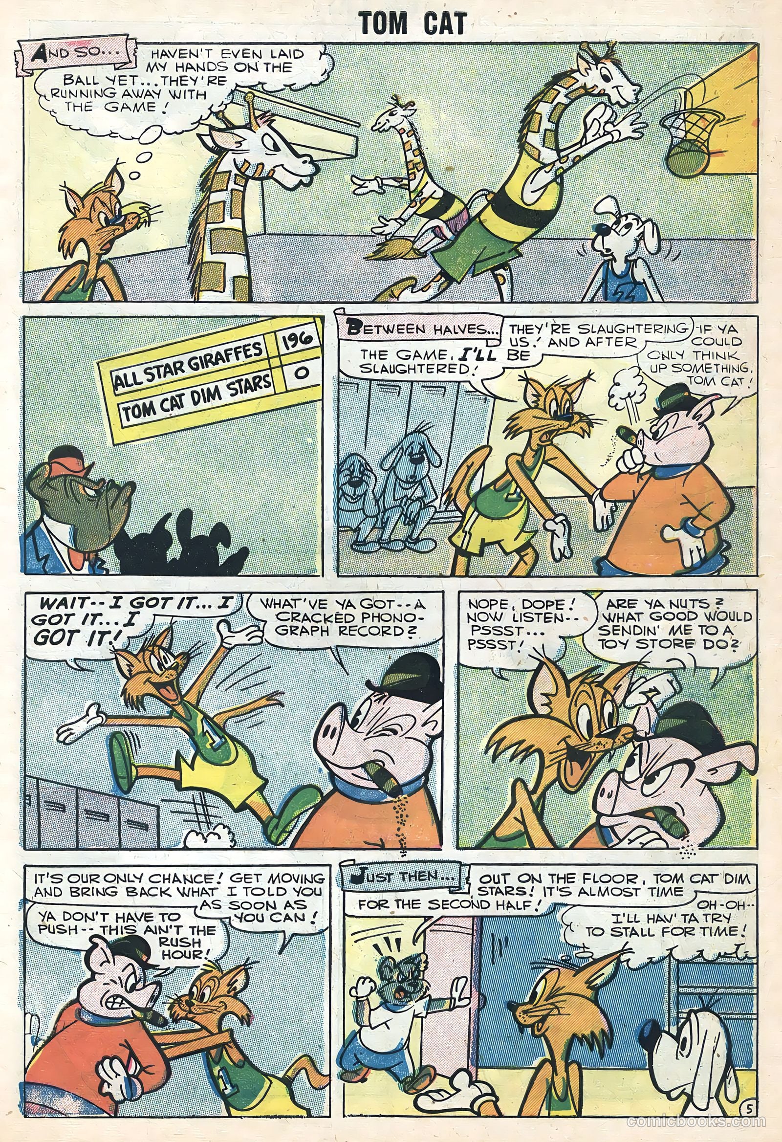 Tom Cat #5 (1956) — page 7 of 36