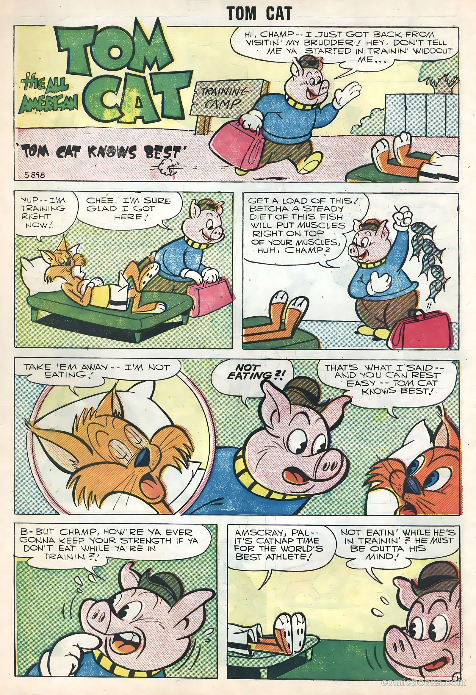 Tom Cat #5 (1956) — page 10 of 36