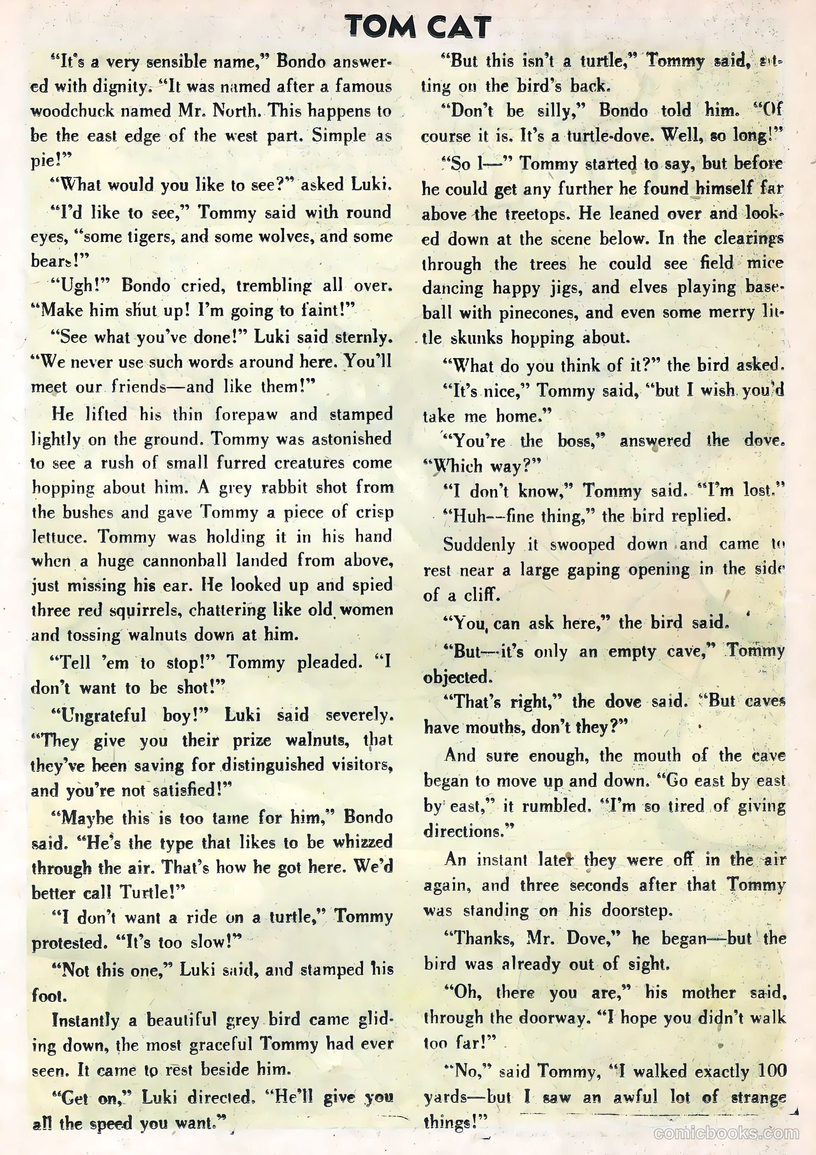 Tom Cat #5 (1956) — page 13 of 36