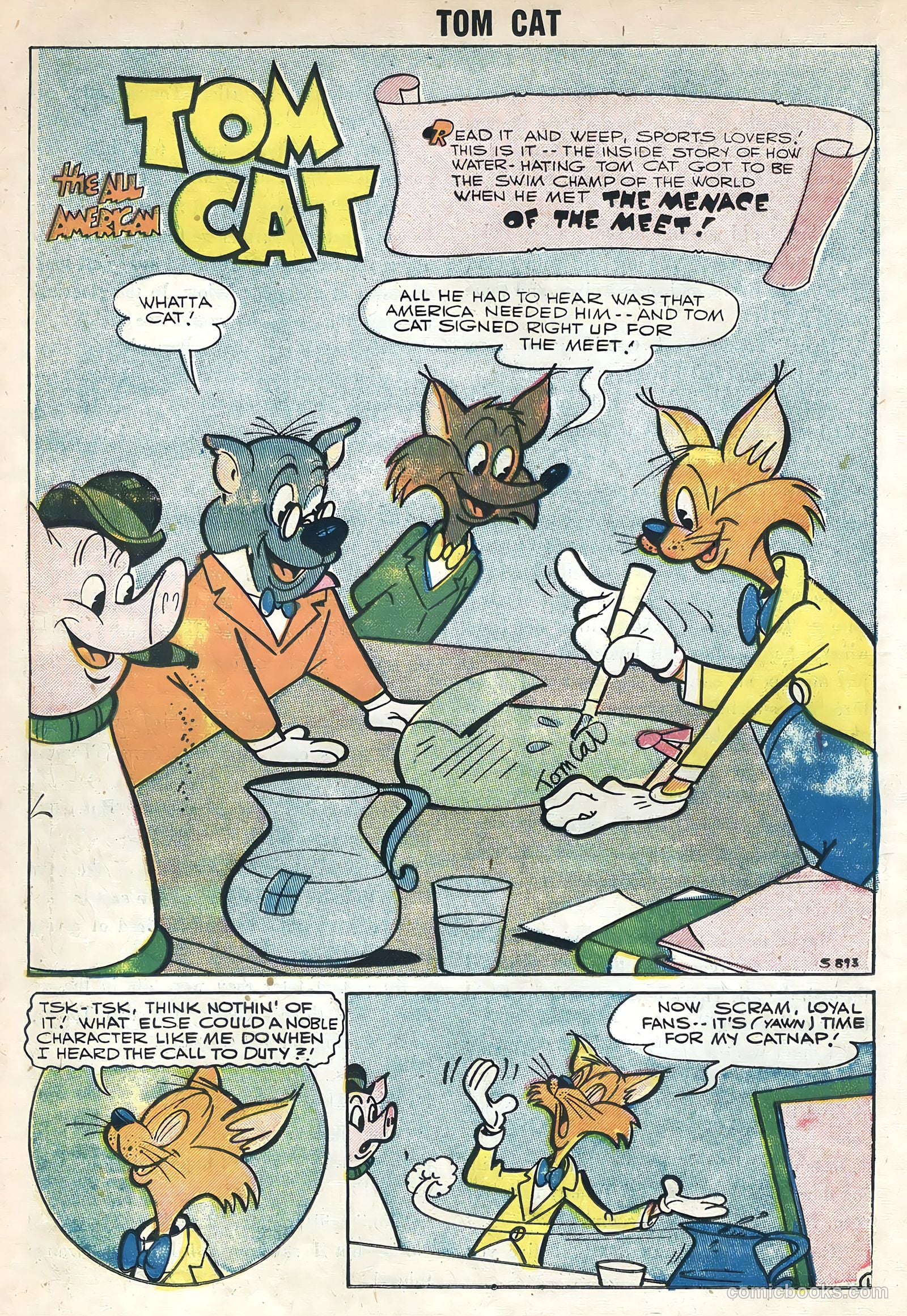 Tom Cat #5 (1956) — page 14 of 36