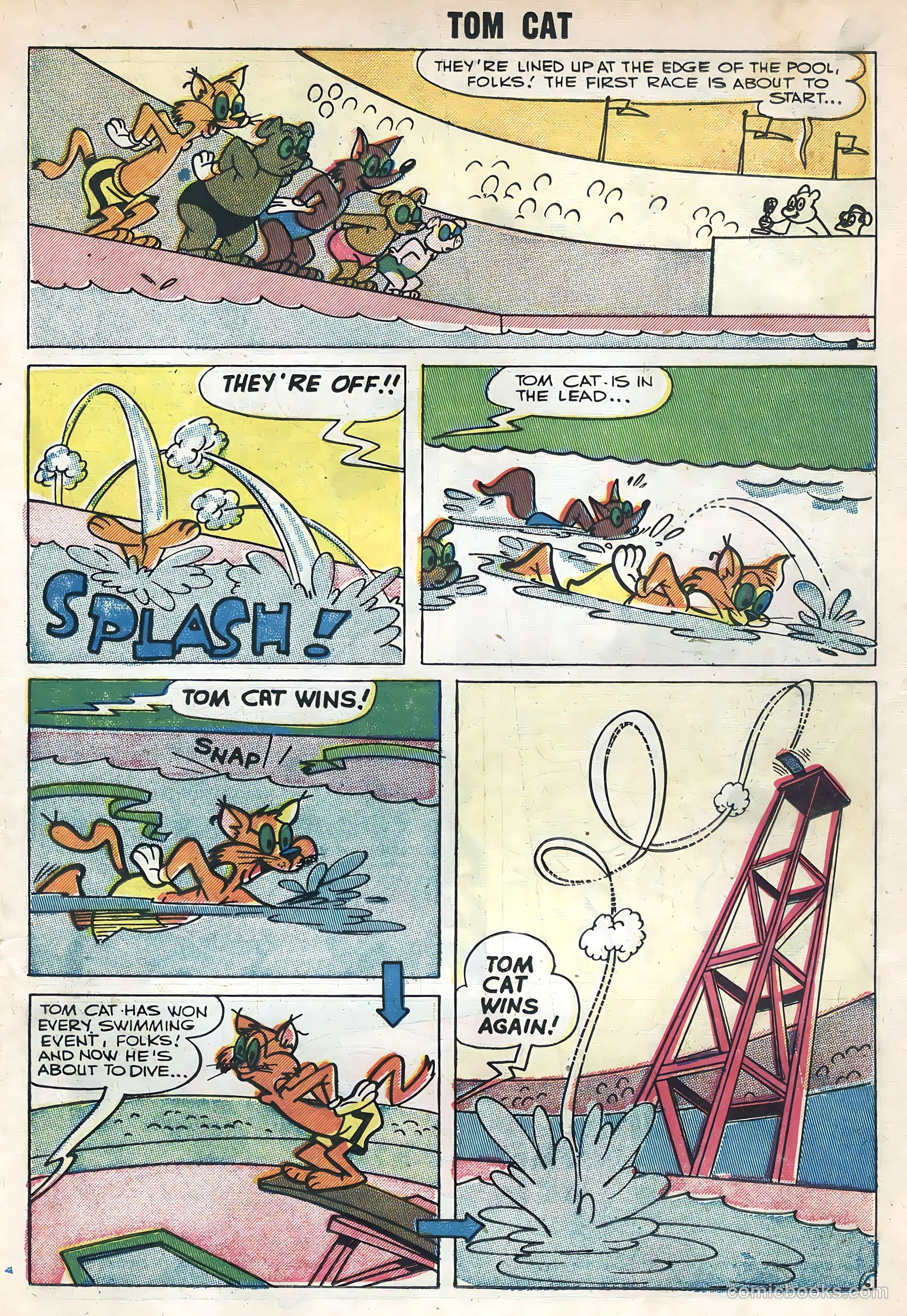 Tom Cat #5 (1956) — page 19 of 36