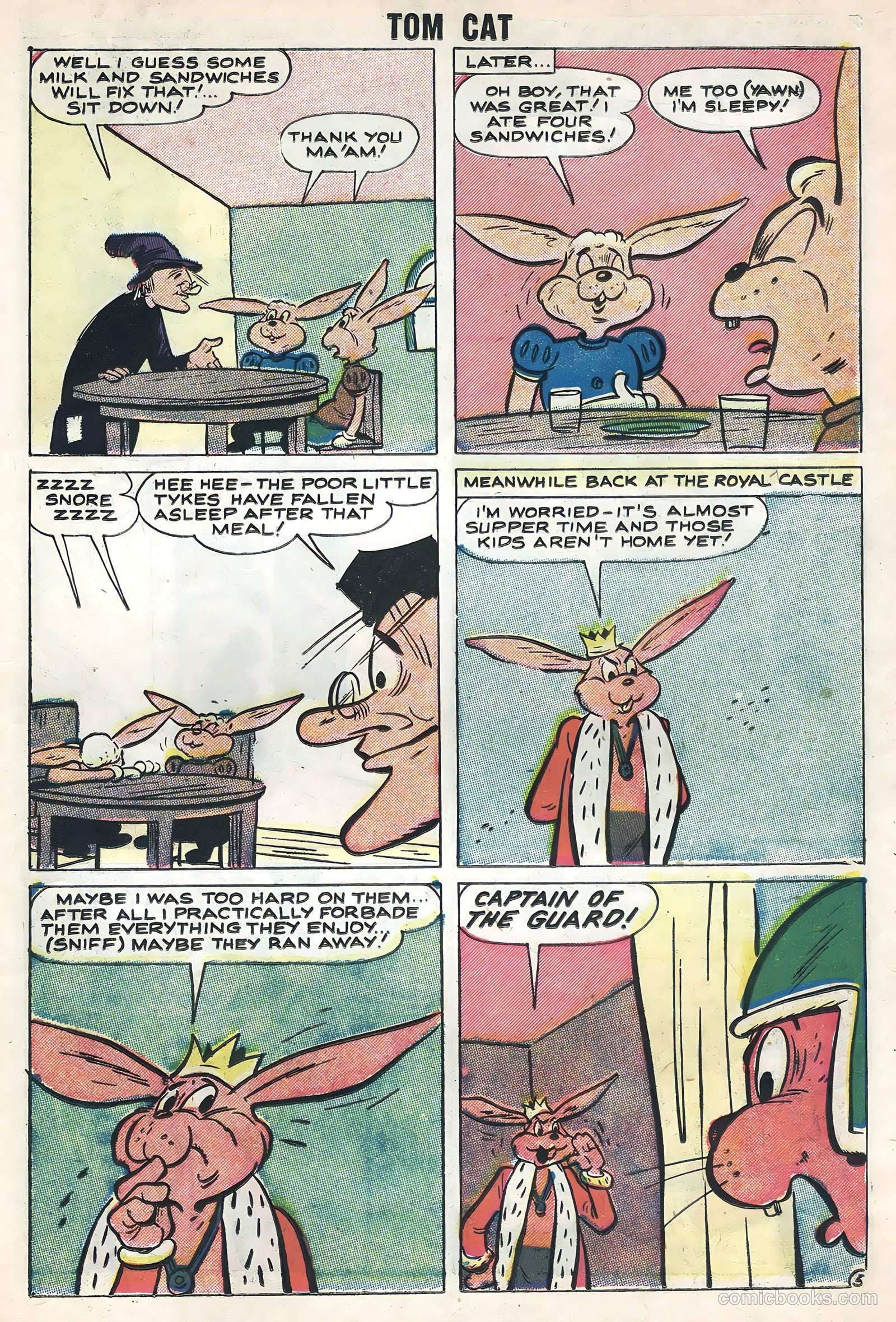 Tom Cat #5 (1956) — page 25 of 36