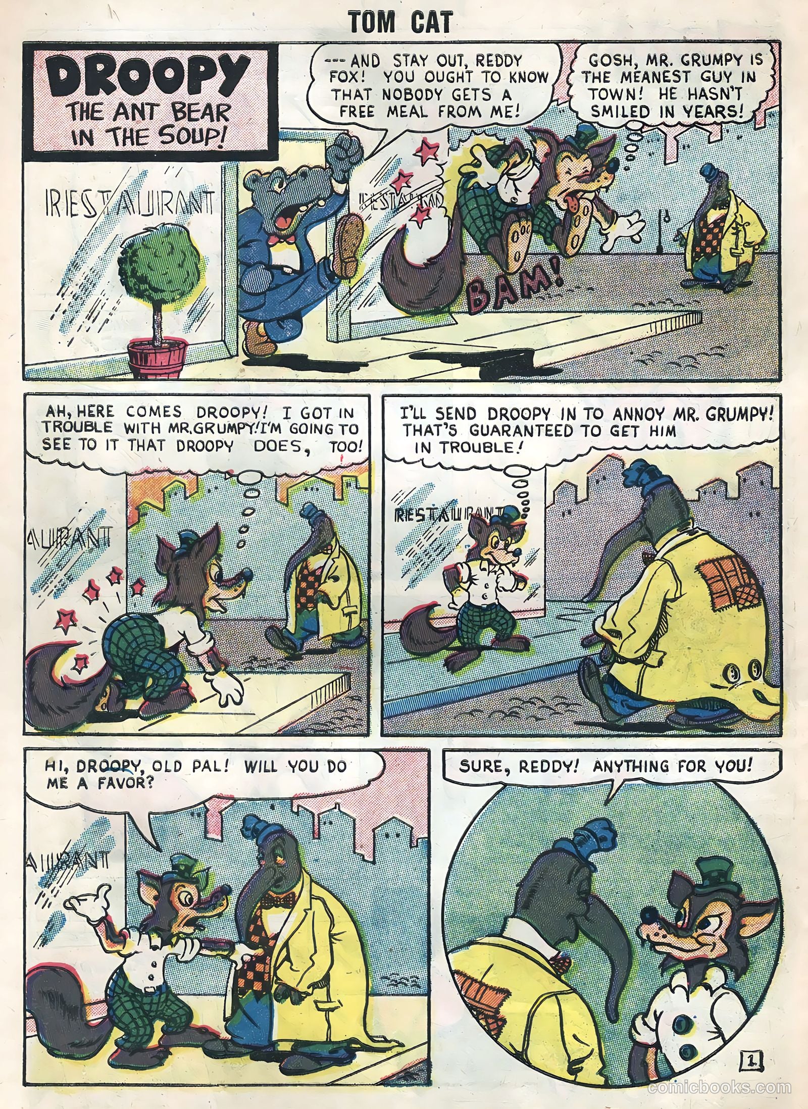 Tom Cat #5 (1956) — page 28 of 36