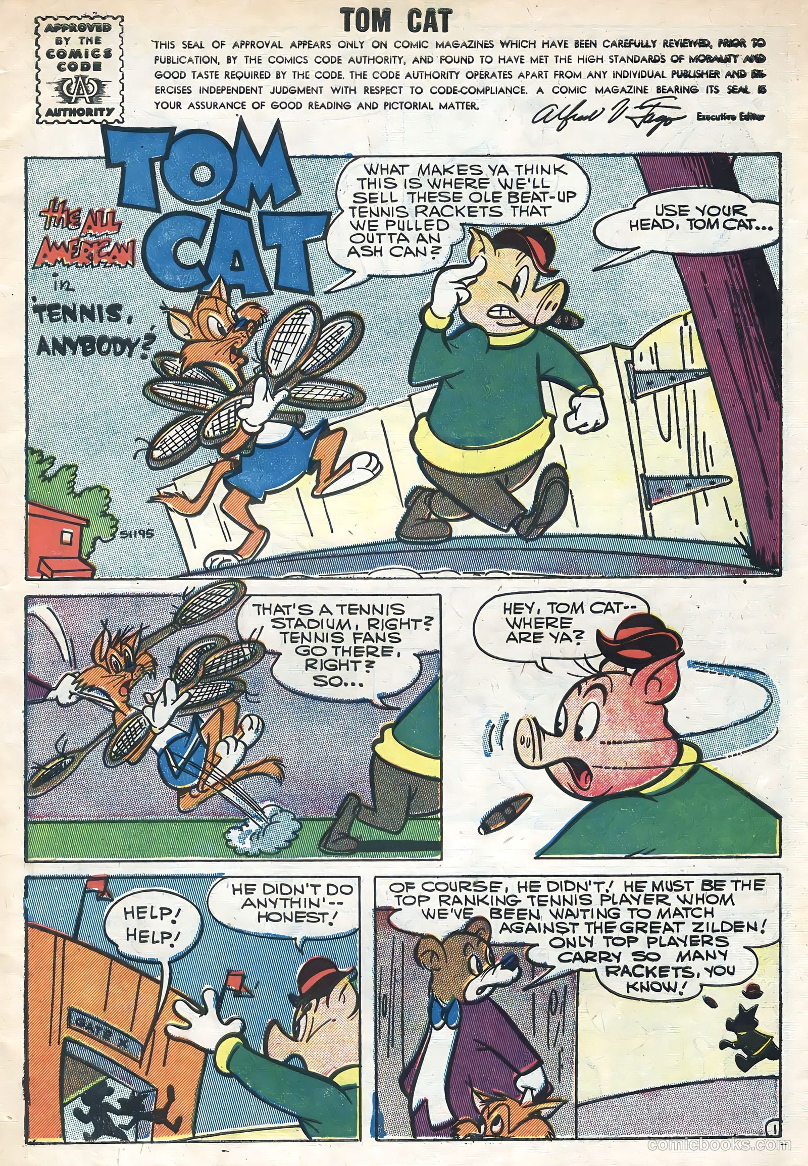 Tom Cat #6 (1957) — page 3 of 36