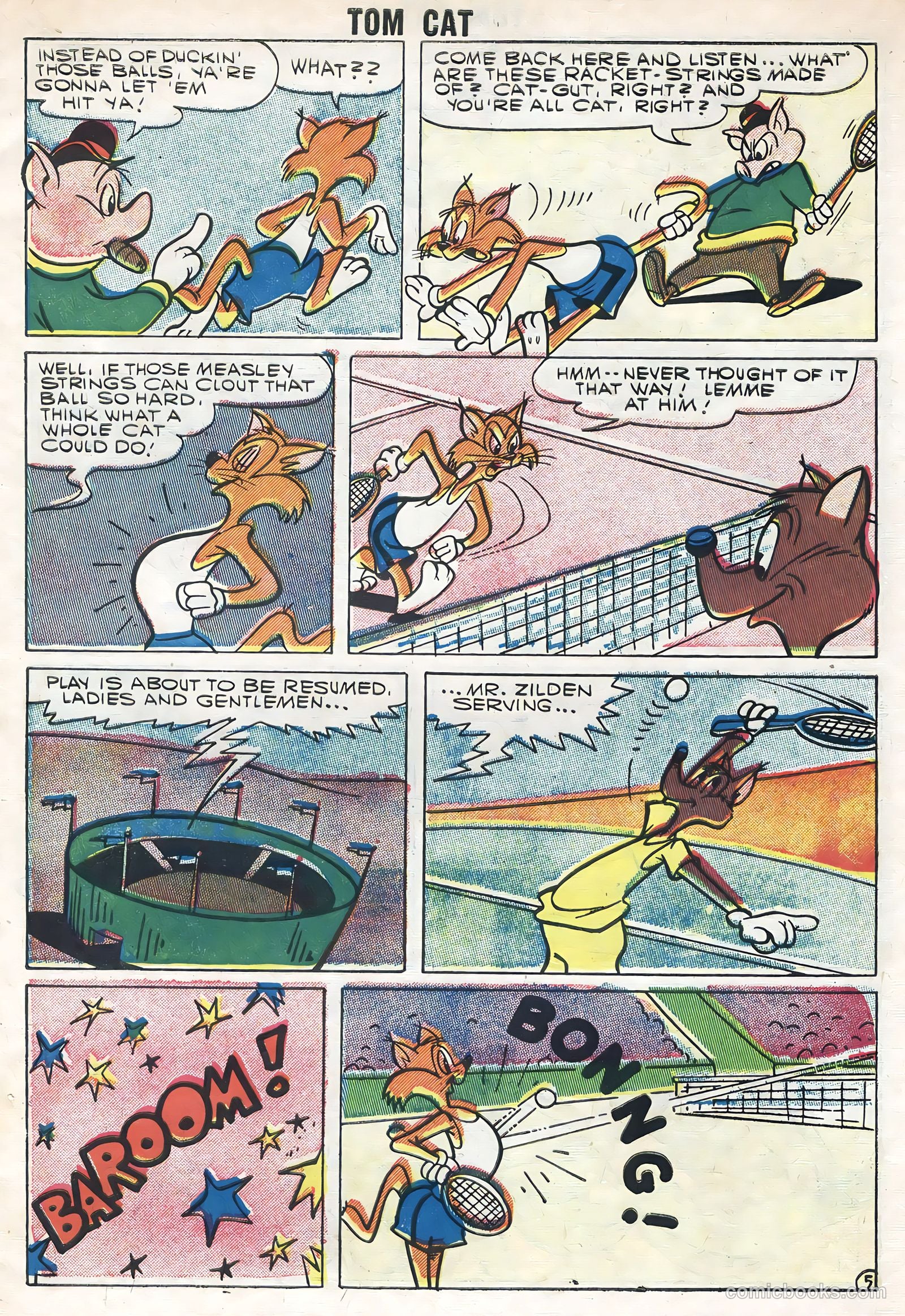 Tom Cat #6 (1957) — page 7 of 36