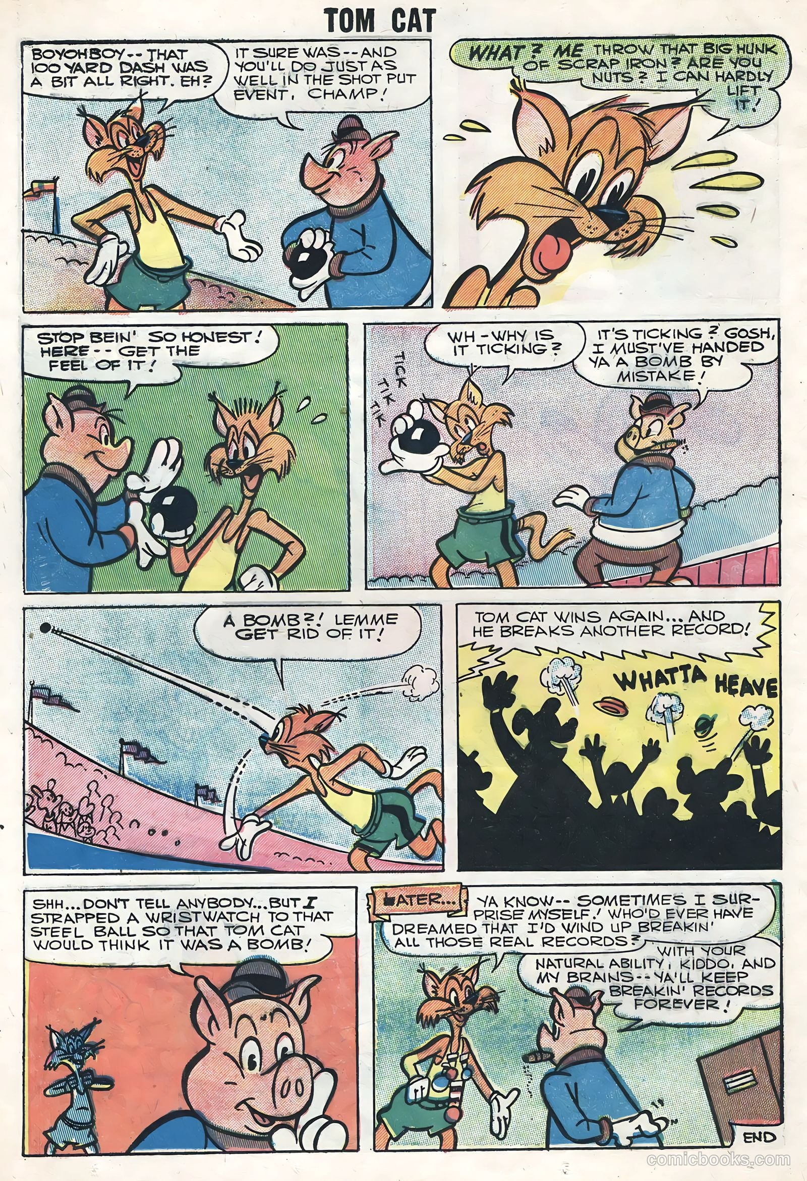 Tom Cat #6 (1957) — page 12 of 36
