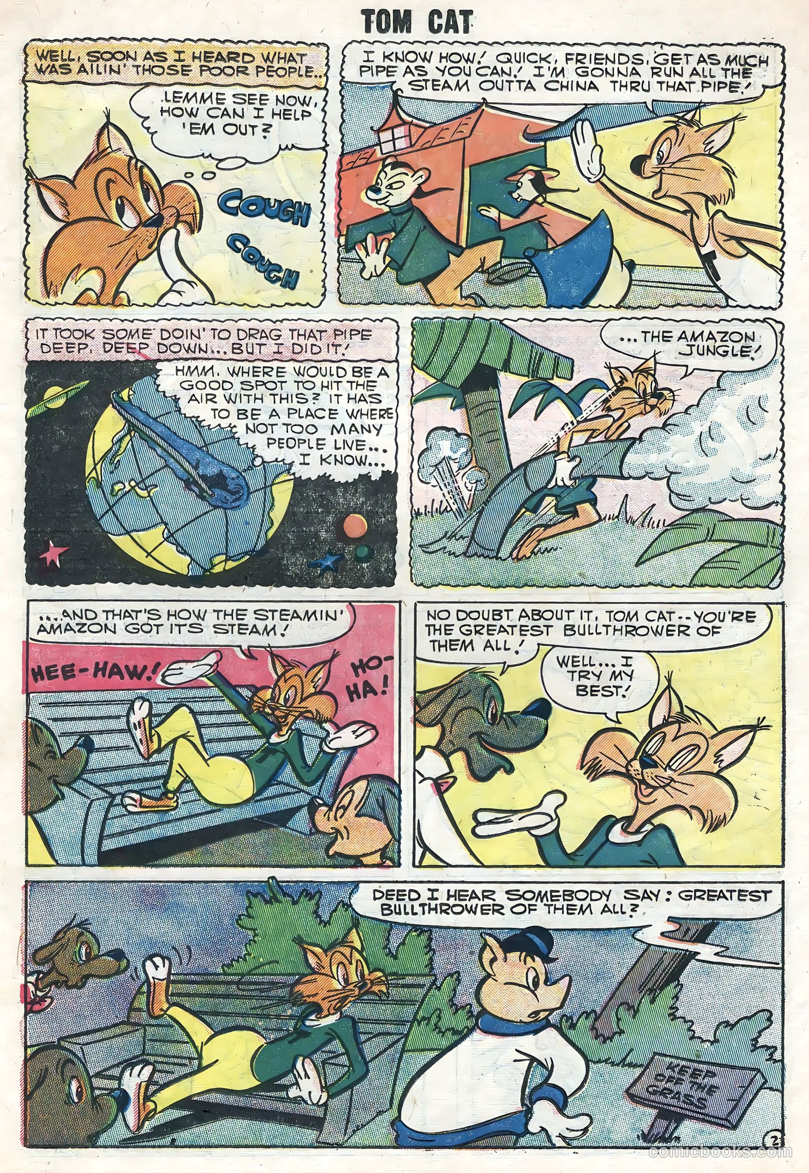 Tom Cat #6 (1957) — page 19 of 36