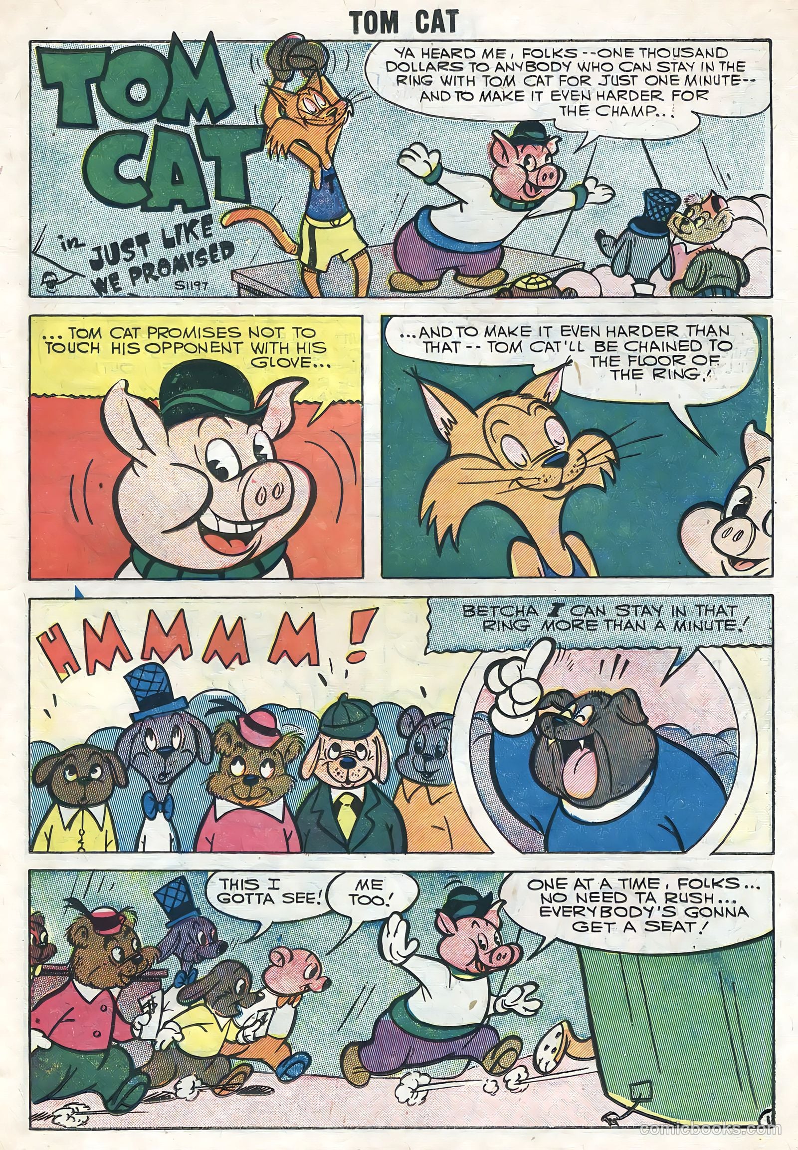 Tom Cat #6 (1957) — page 23 of 36