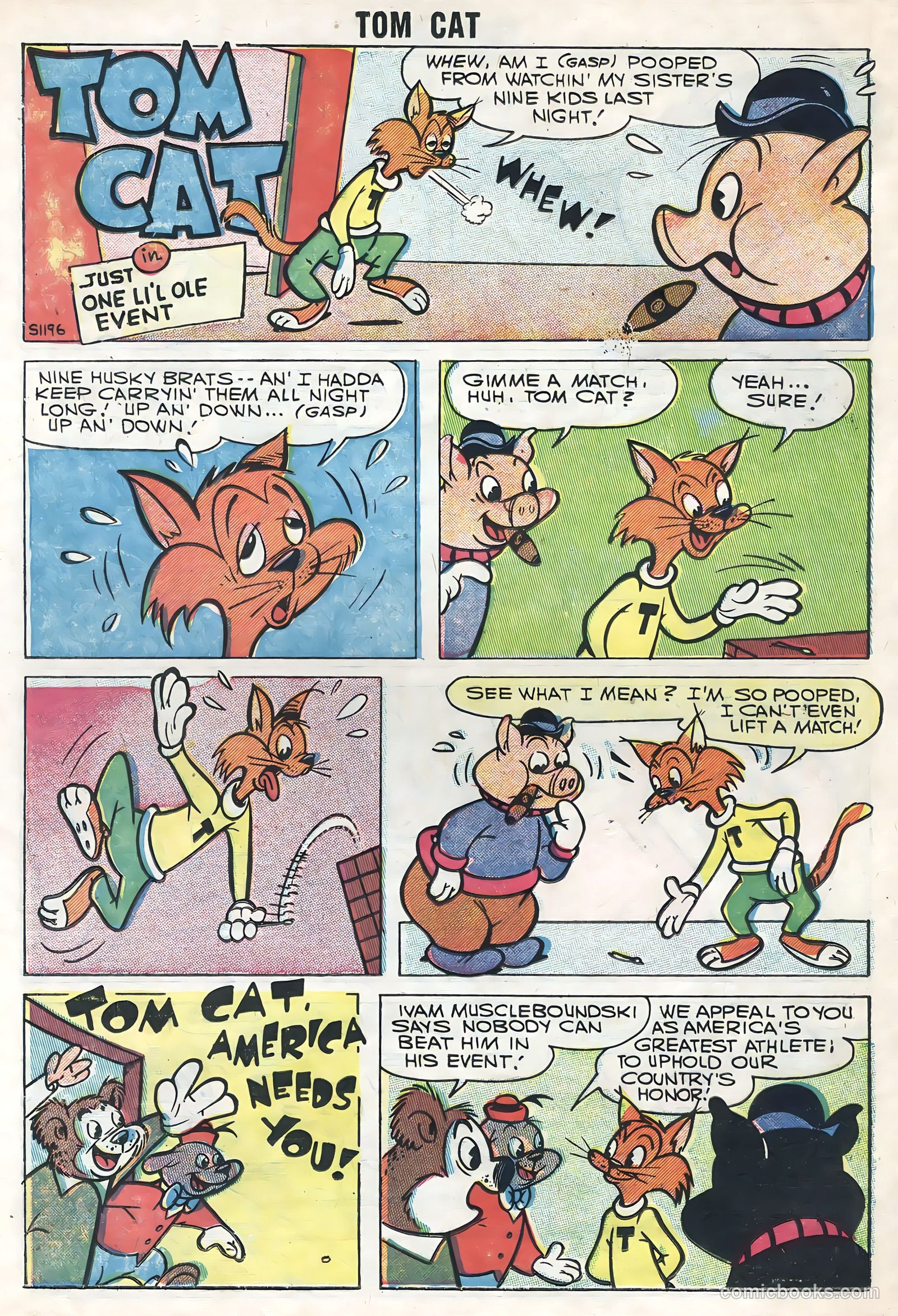 Tom Cat #6 (1957) — page 26 of 36