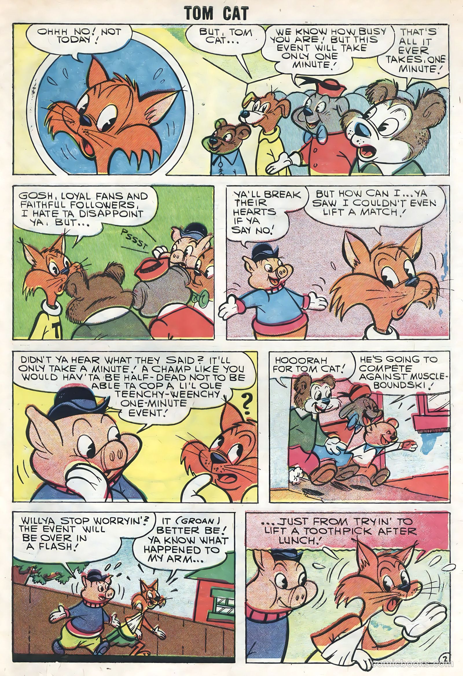 Tom Cat #6 (1957) — page 27 of 36