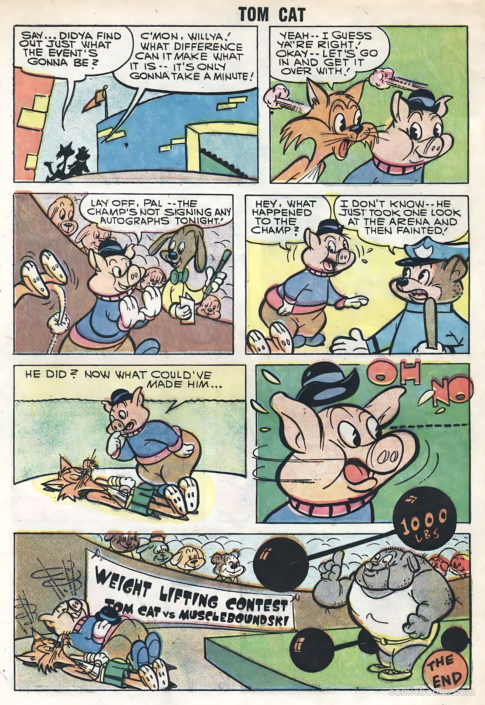 Tom Cat #6 (1957) — page 28 of 36