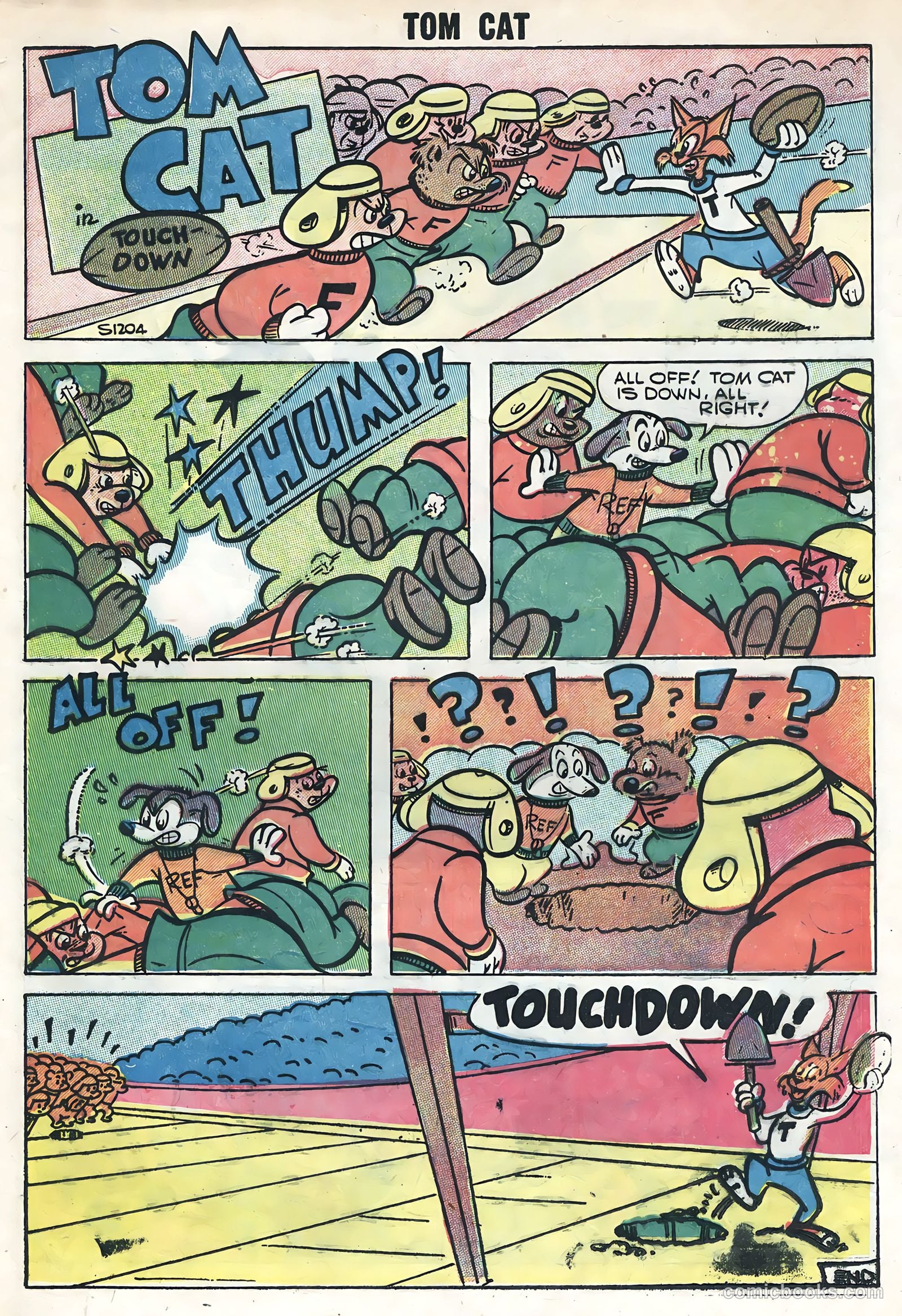 Tom Cat #6 (1957) — page 29 of 36