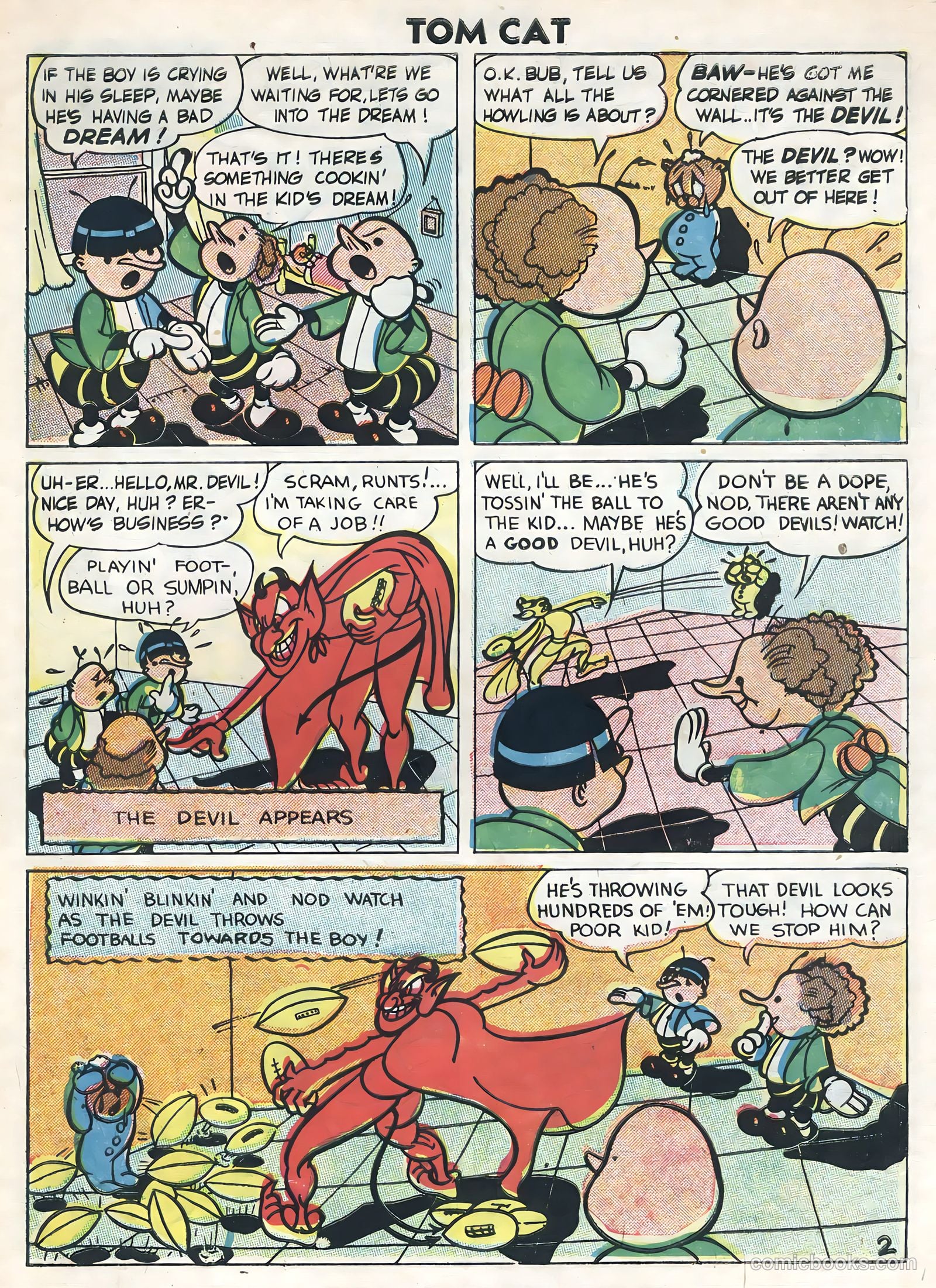 Tom Cat #6 (1957) — page 31 of 36