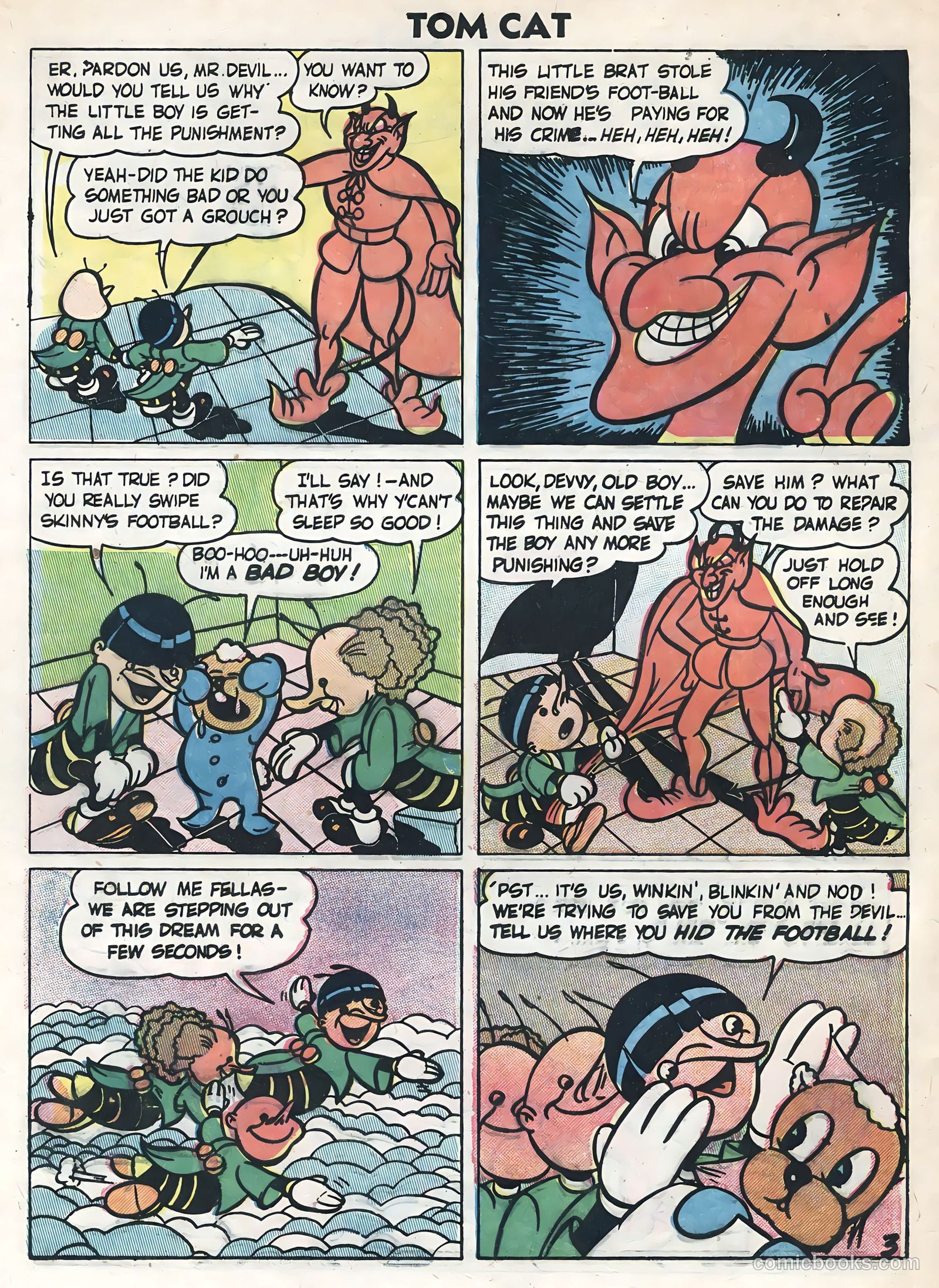 Tom Cat #6 (1957) — page 32 of 36
