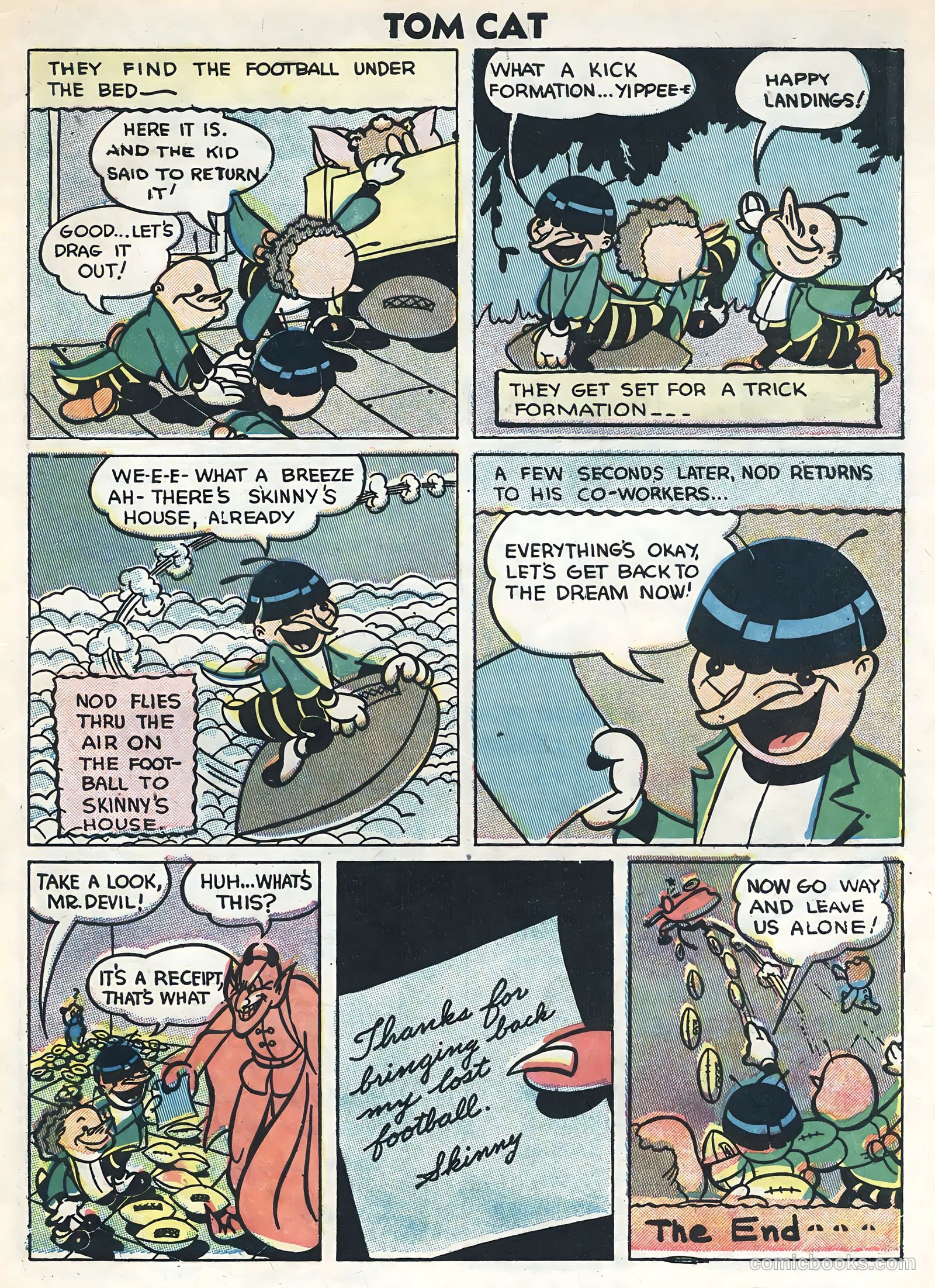 Tom Cat #6 (1957) — page 33 of 36