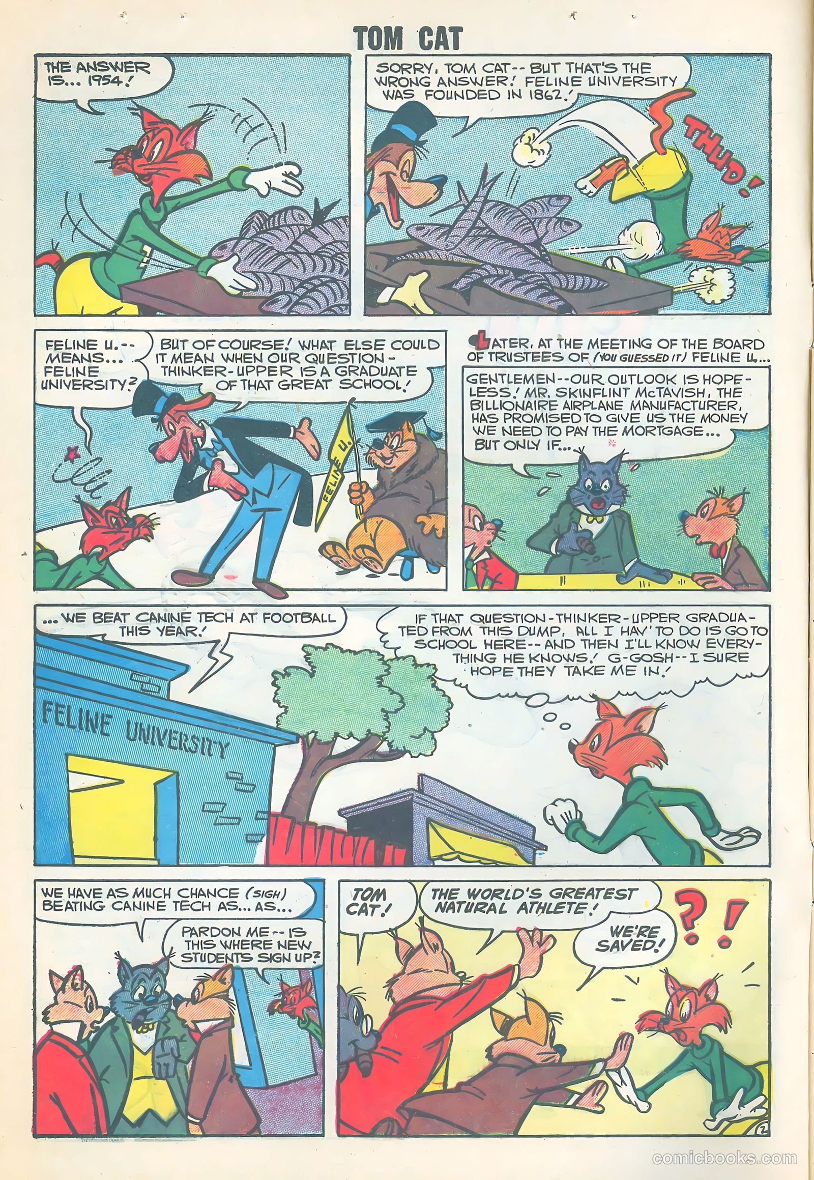Tom Cat #7 (1957) — page 4 of 36