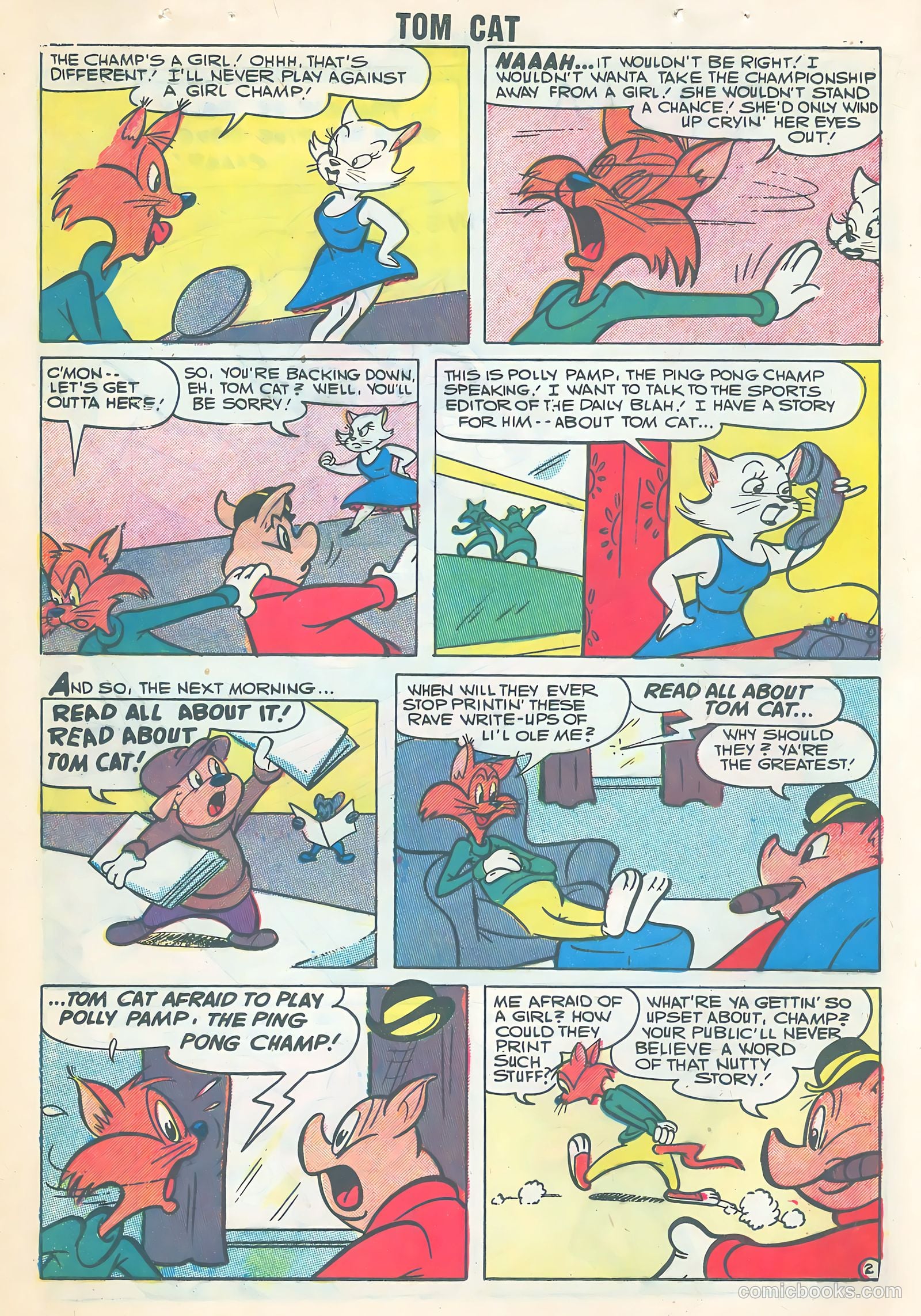 Tom Cat #7 (1957) — page 16 of 36
