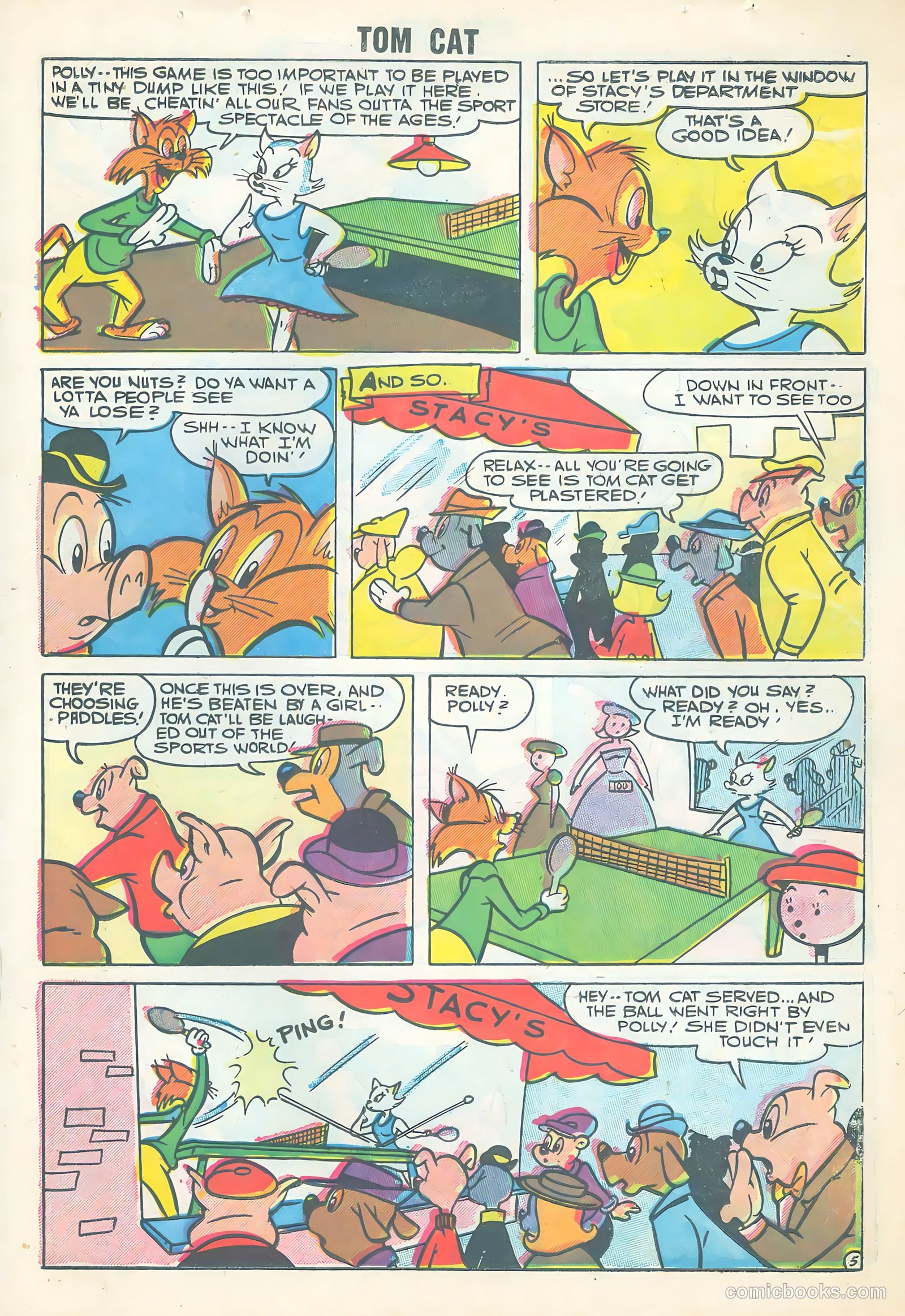 Tom Cat #7 (1957) — page 19 of 36
